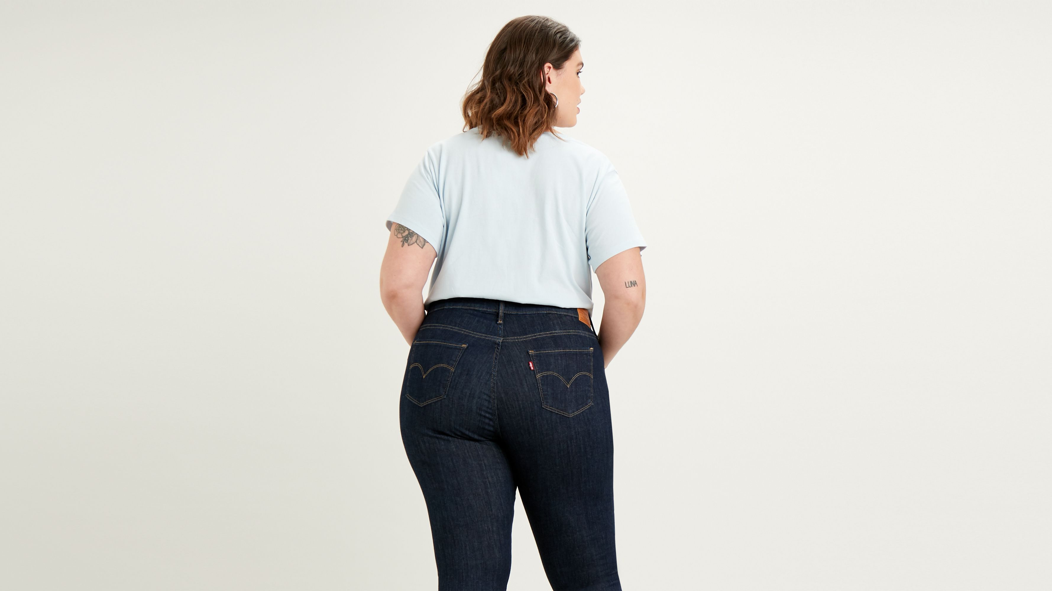 levi's plus 310 shaping super skinny jean