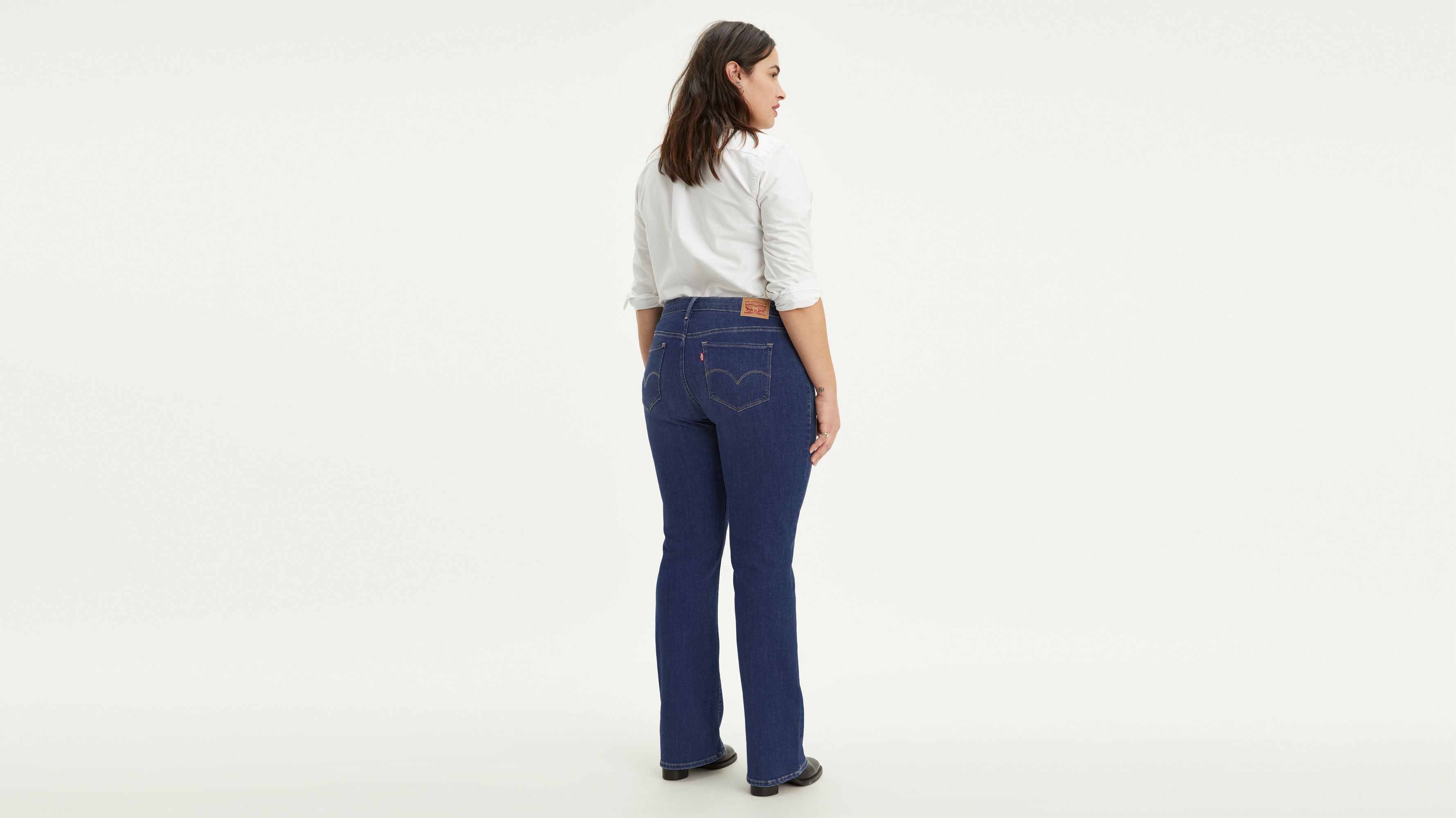 levi plus size bootcut jeans