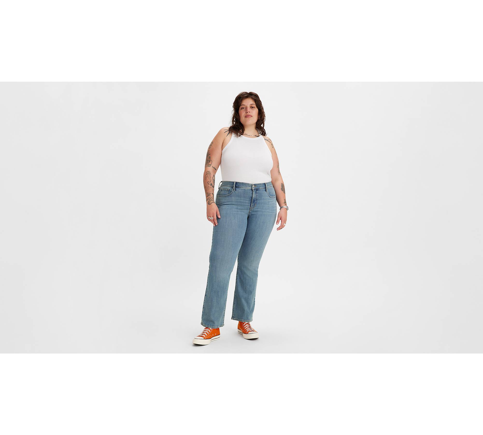 315 Shaping Bootcut Women's Jeans (Plus Size) 1