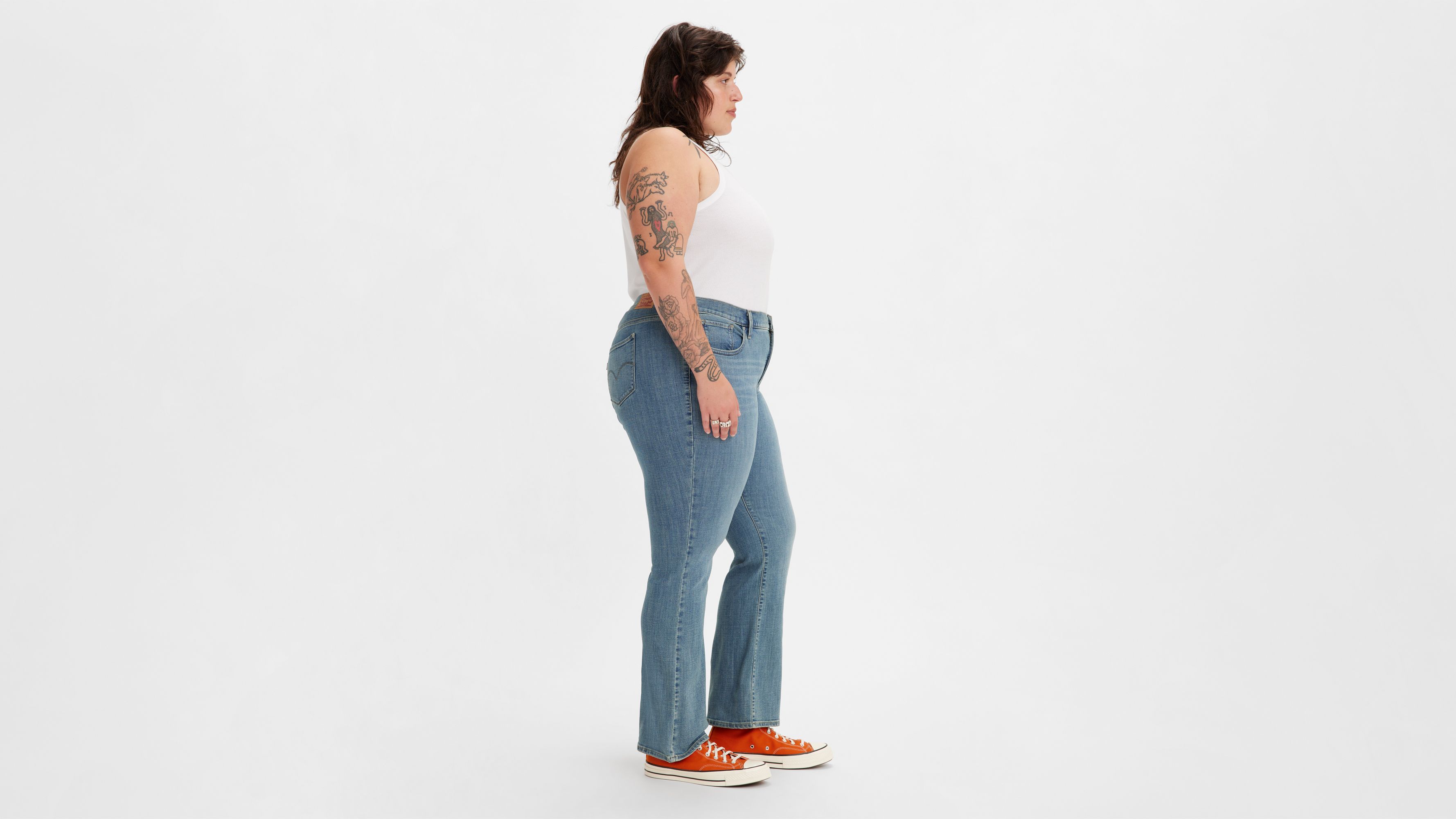 Levi's 315 shaping cheap bootcut jeans plus size