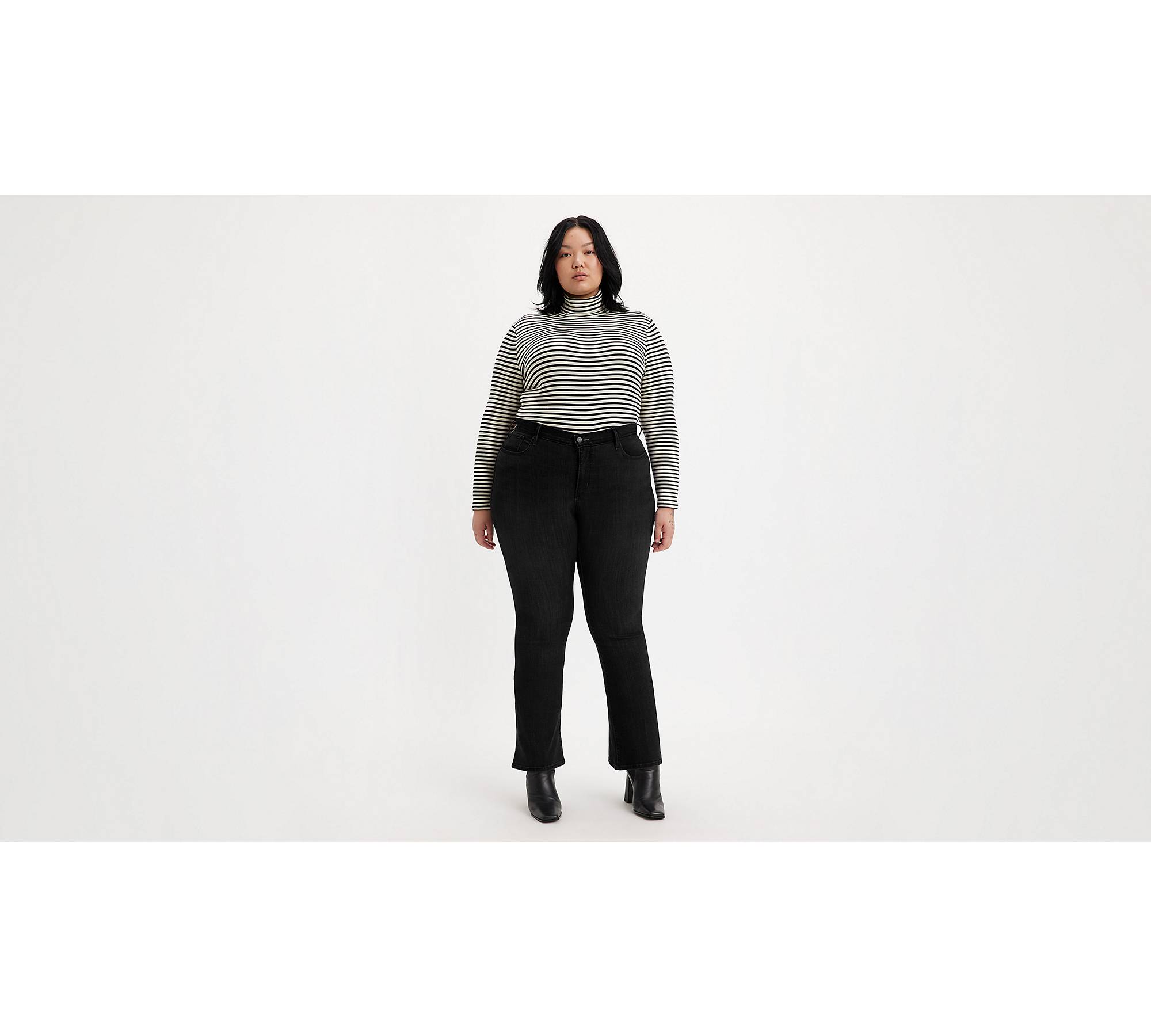 315 Shaping Bootcut Women's Jeans (plus Size) - Black | Levi's® US