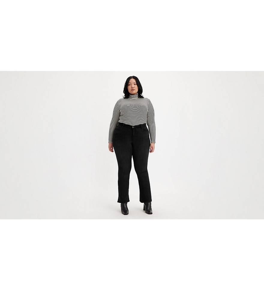 315 Shaping Bootcut Women's Jeans (plus Size) - Black | Levi's® US