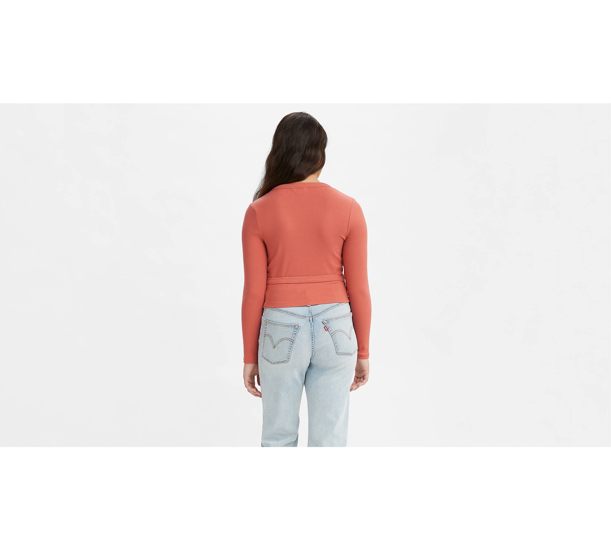 Hannah Wrap Top - Red | Levi's® US