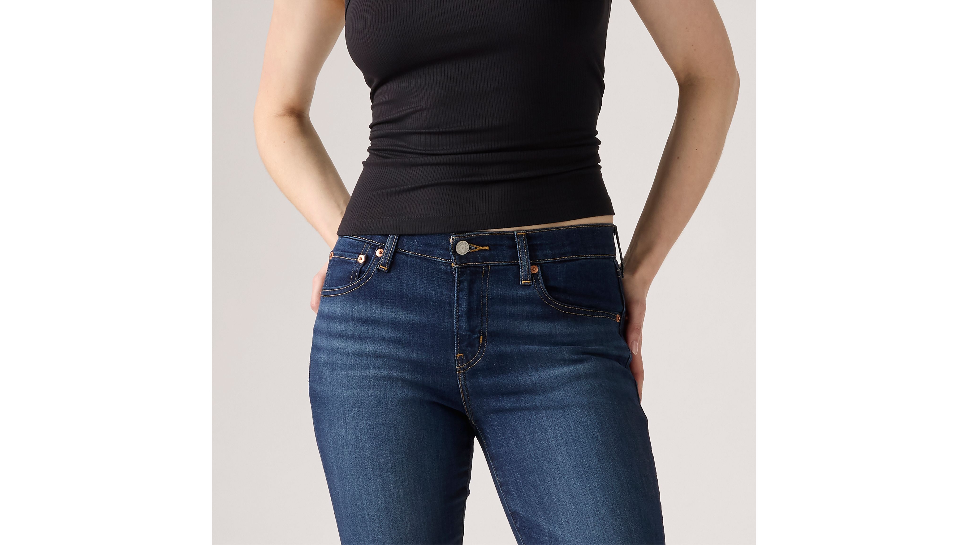 Boyfriend Mid Rise Women's Jeans