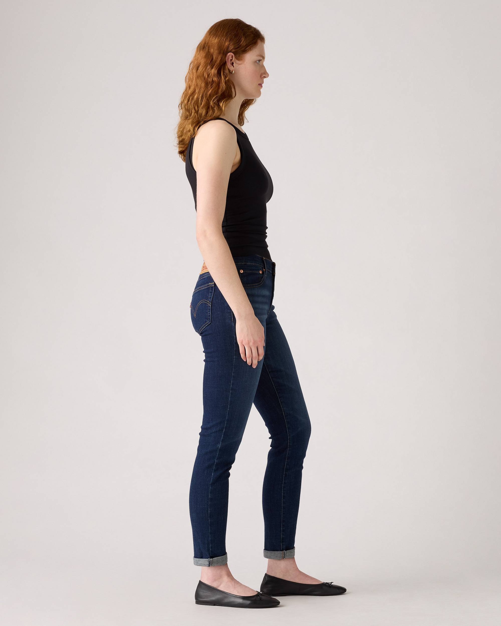 Boyfriend Mid Rise Women's Jeans - Dark Wash | Levi's® US Boyfriend Mid Rise Women's Jeans - Dark Wash | Levi's® US