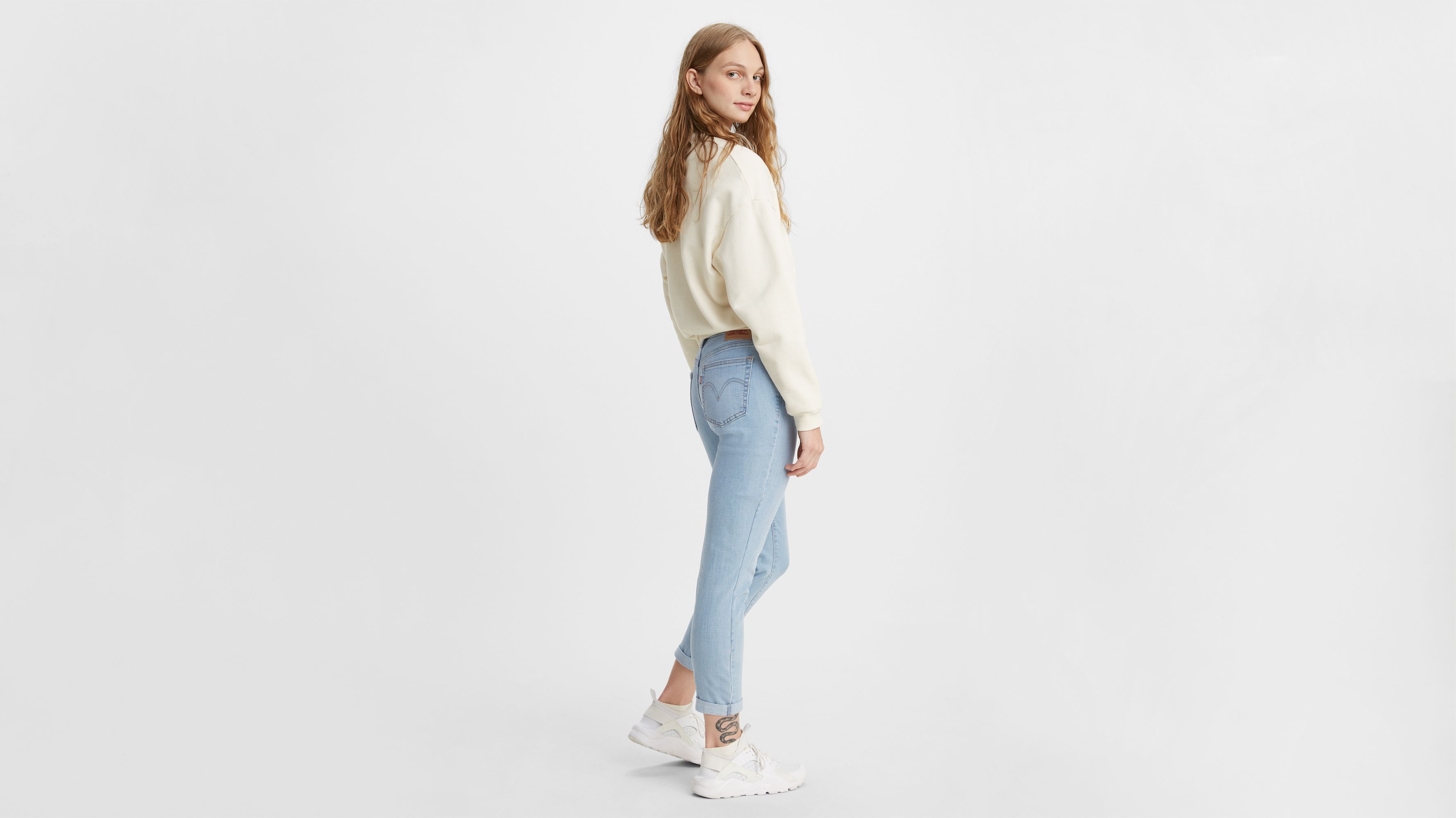 Boyfriend Mid Rise Women's Jeans 2