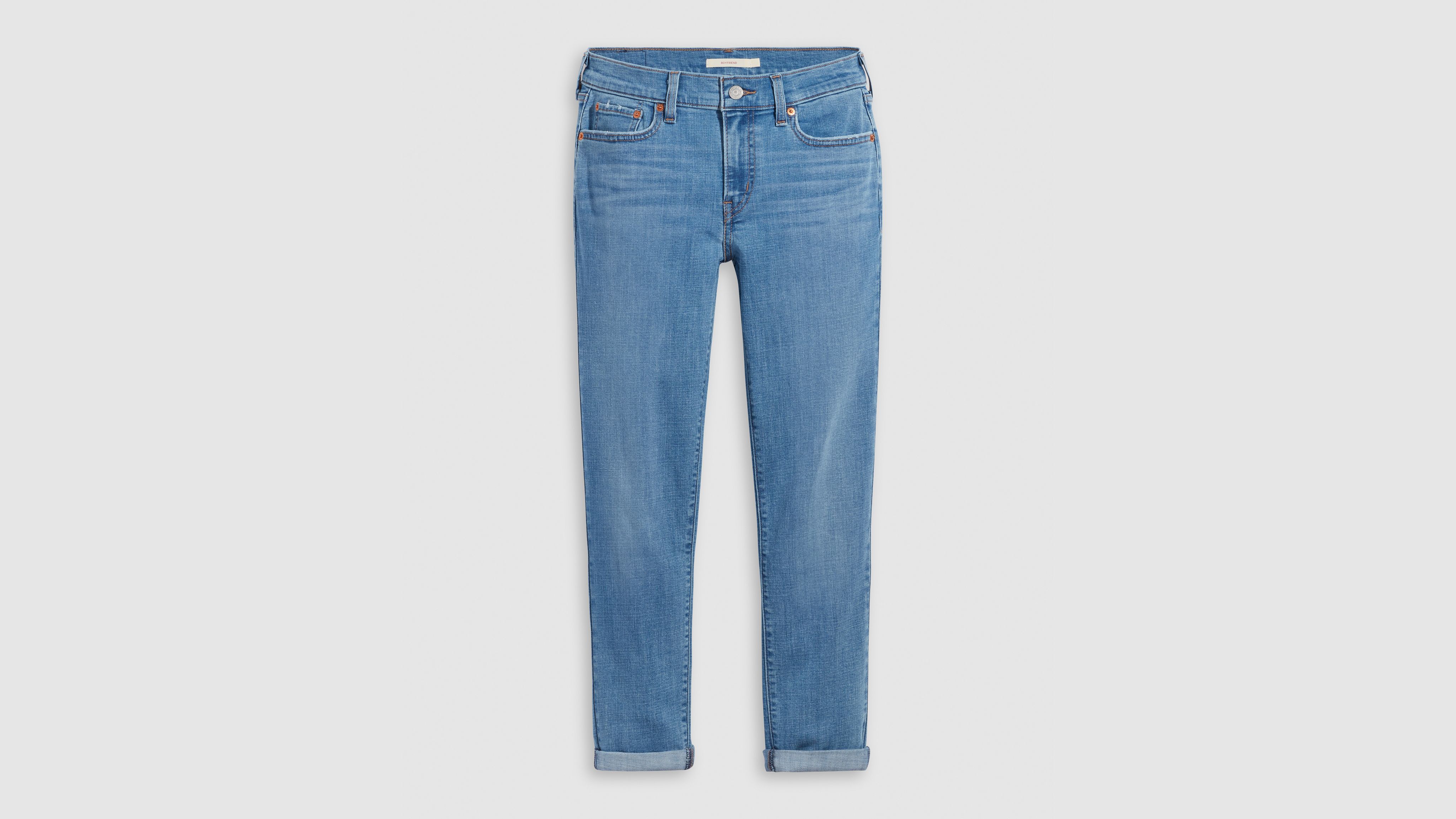 Boyfriend Mid Rise Women's Jeans - Medium Wash | Levi's® US