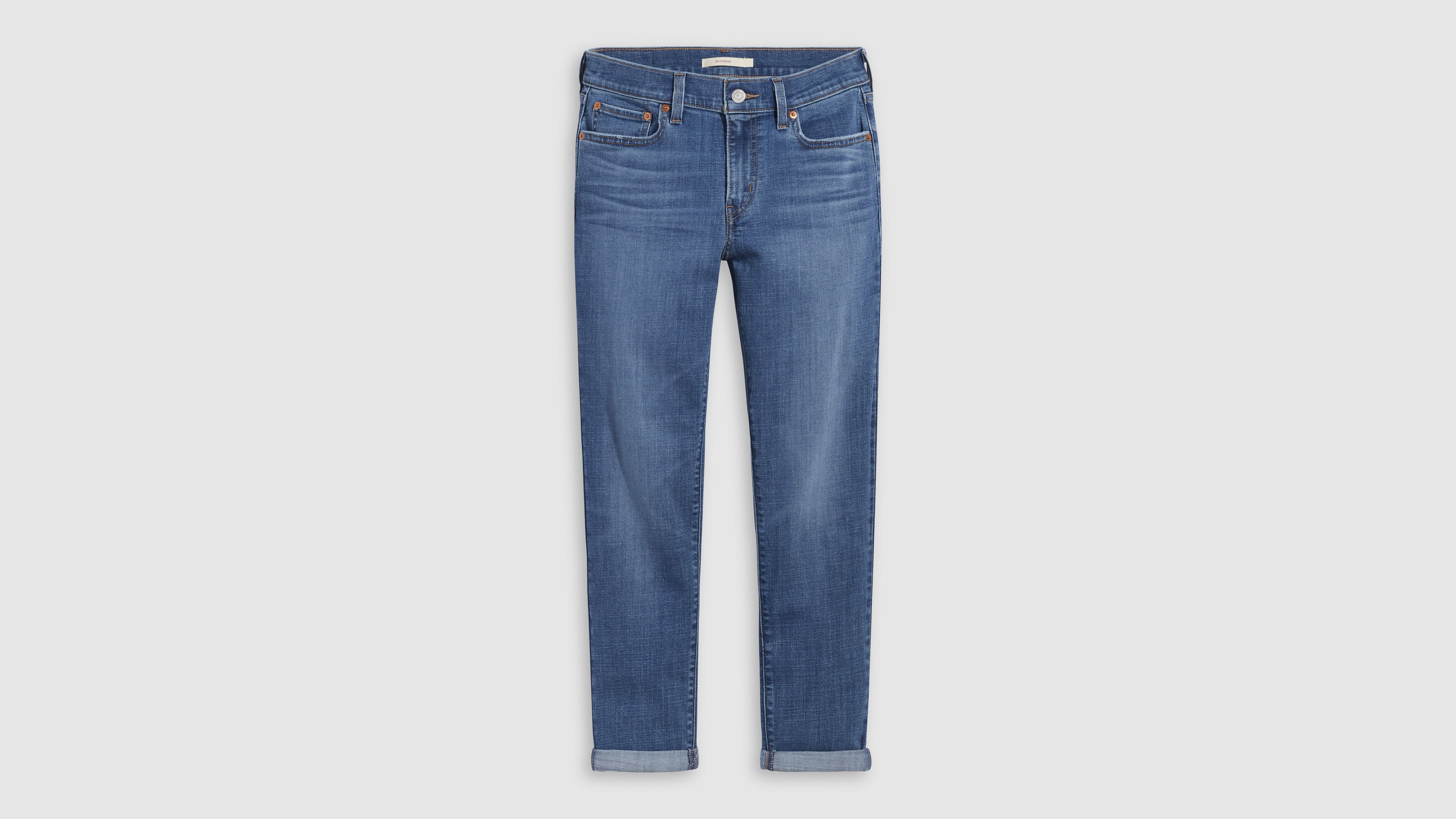 Boyfriend Mid Rise Women's Jeans - Medium Wash | Levi's® US