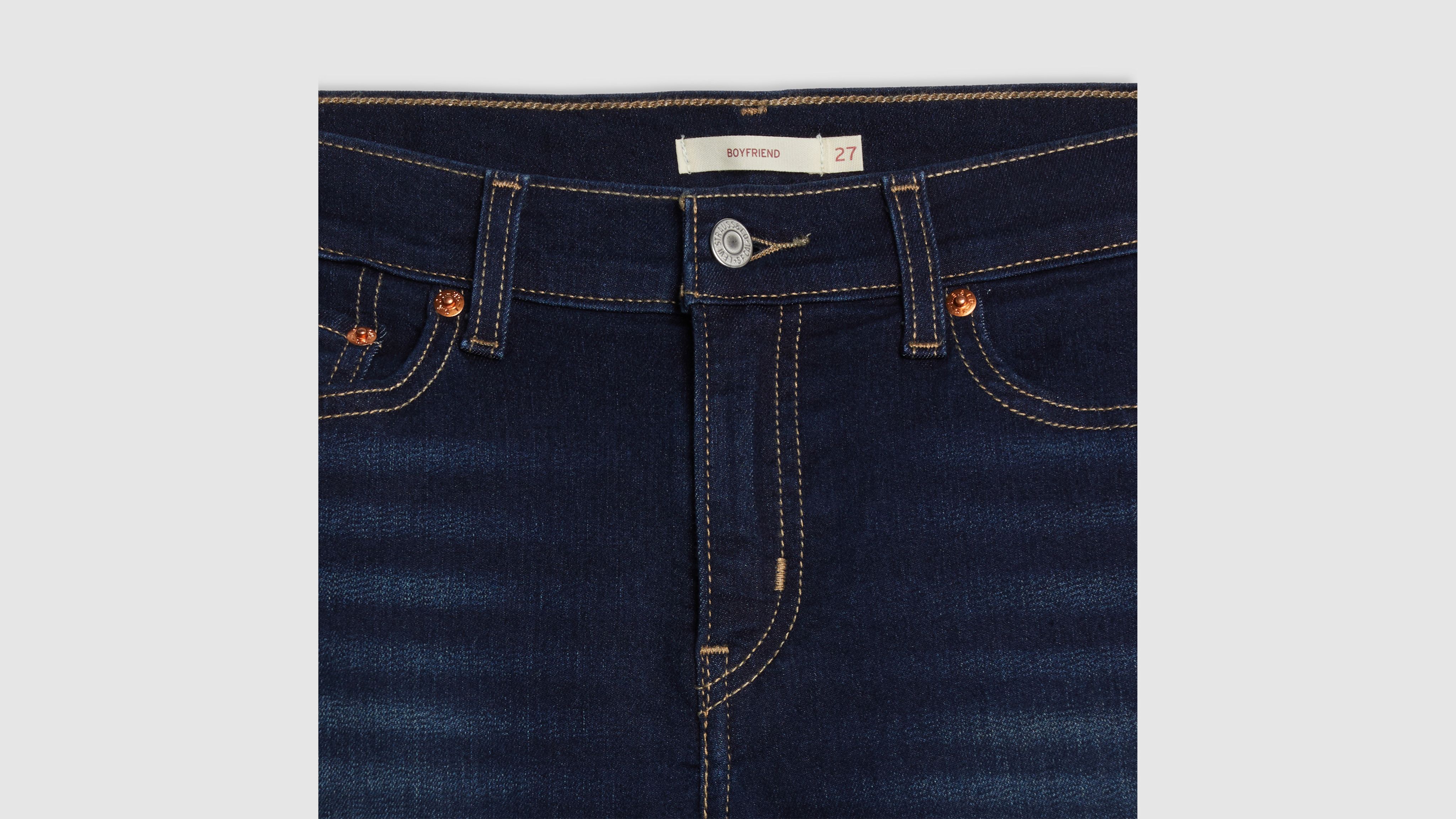 Mid Rise Boyfriend Women's Jeans 8