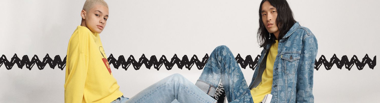 levis peanuts collection
