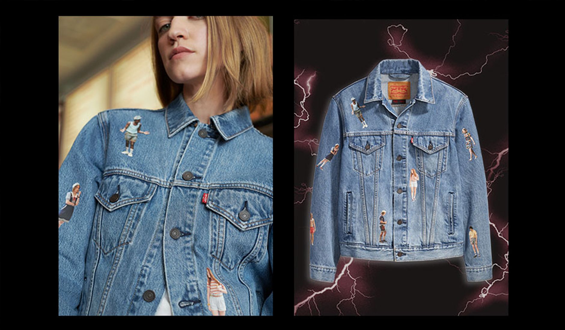 levis camisa stranger things