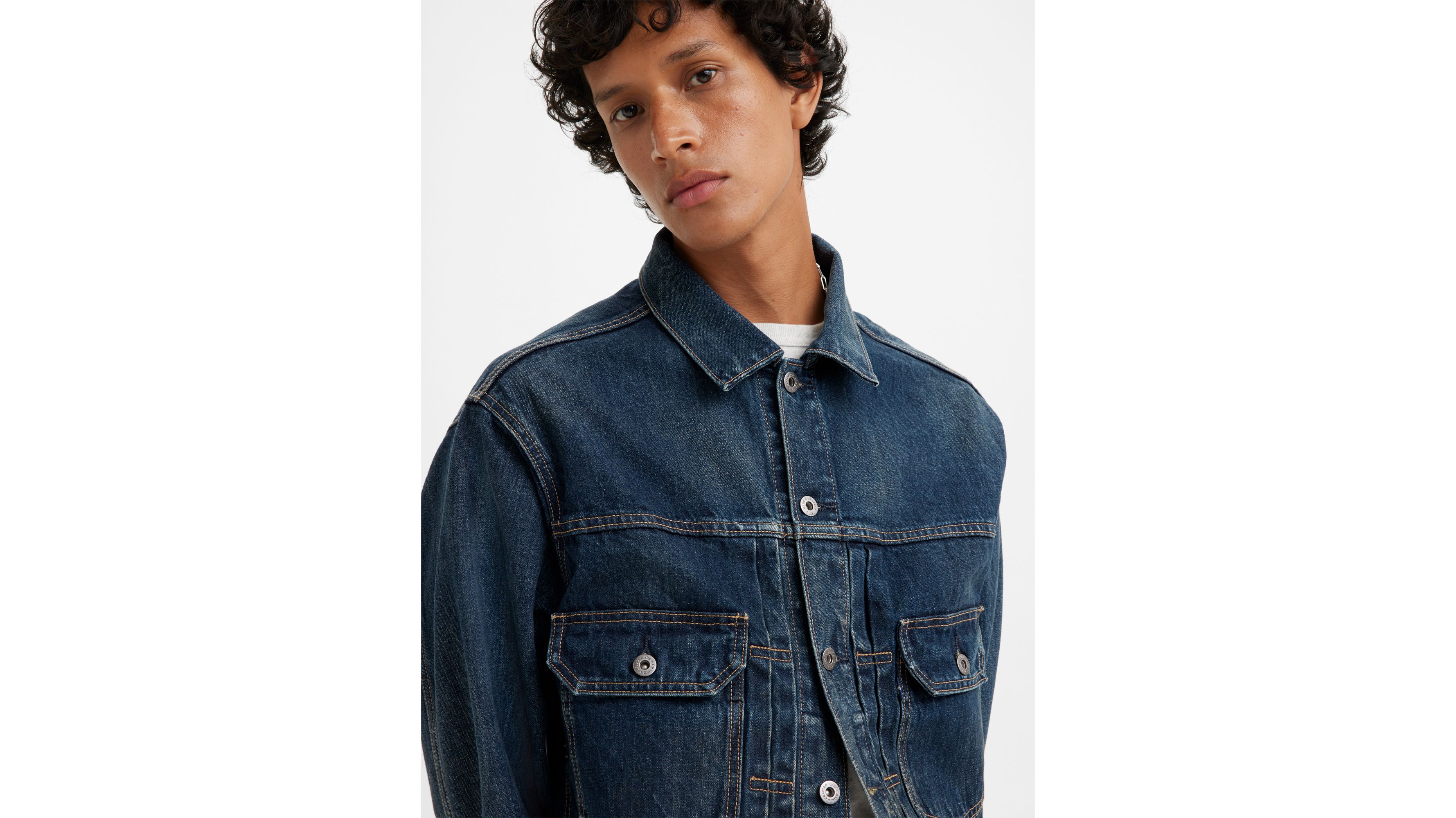 Levi's® Made & Crafted® Oversized Type Ii Trucker Jacket - Blue