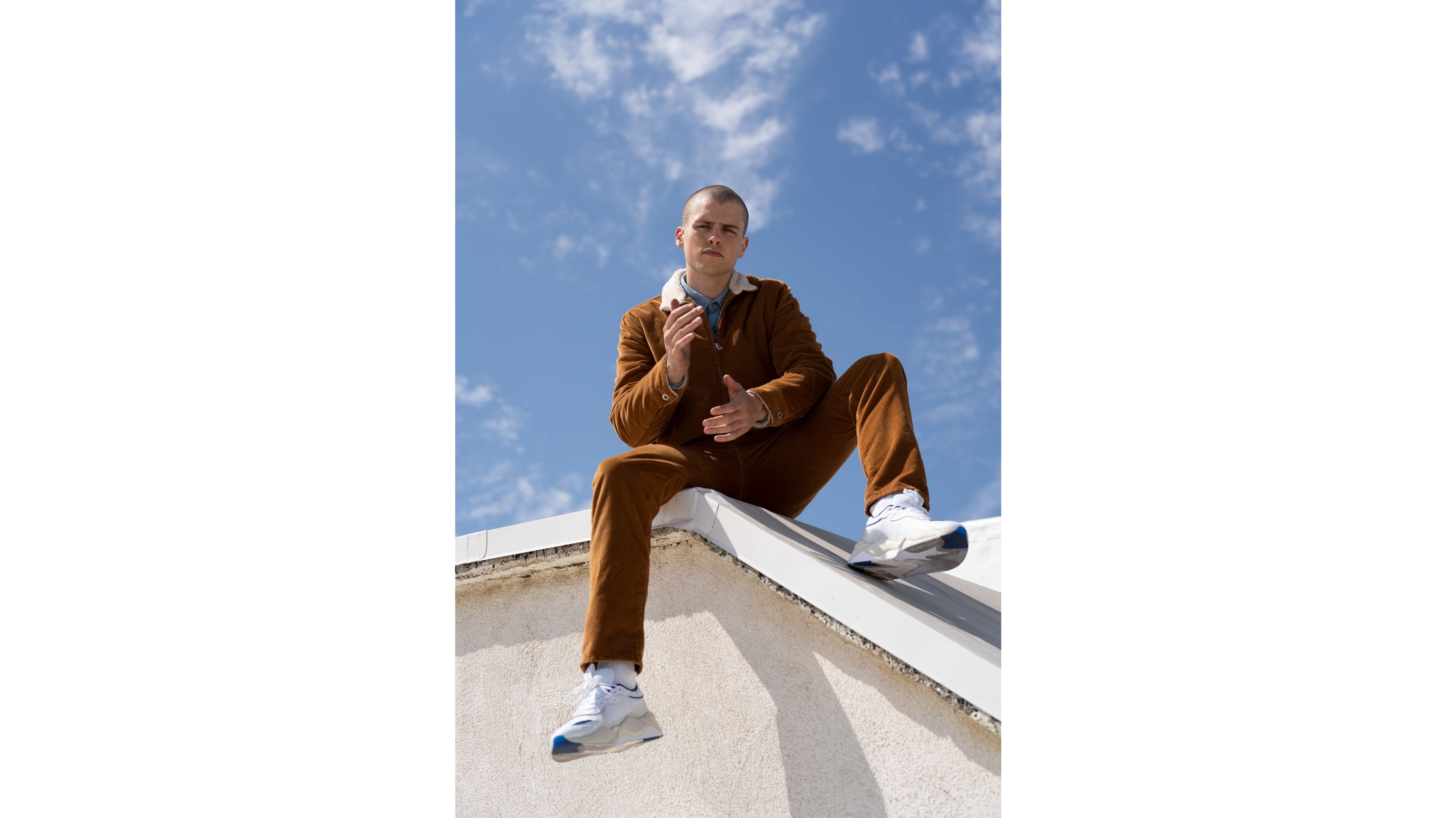 Chaqueta acolchada con cremallera Levi's® Made & Crafted 1