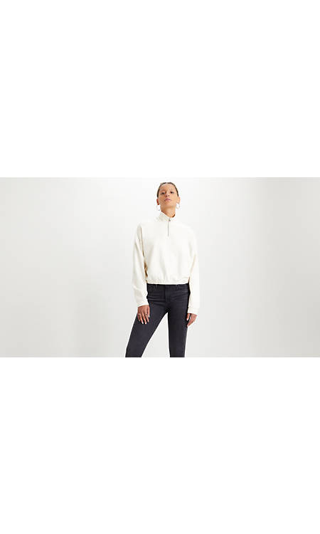 Frustration min taktik Pom Quarter Zip Sweatshirt - Neutral | Levi's® DK