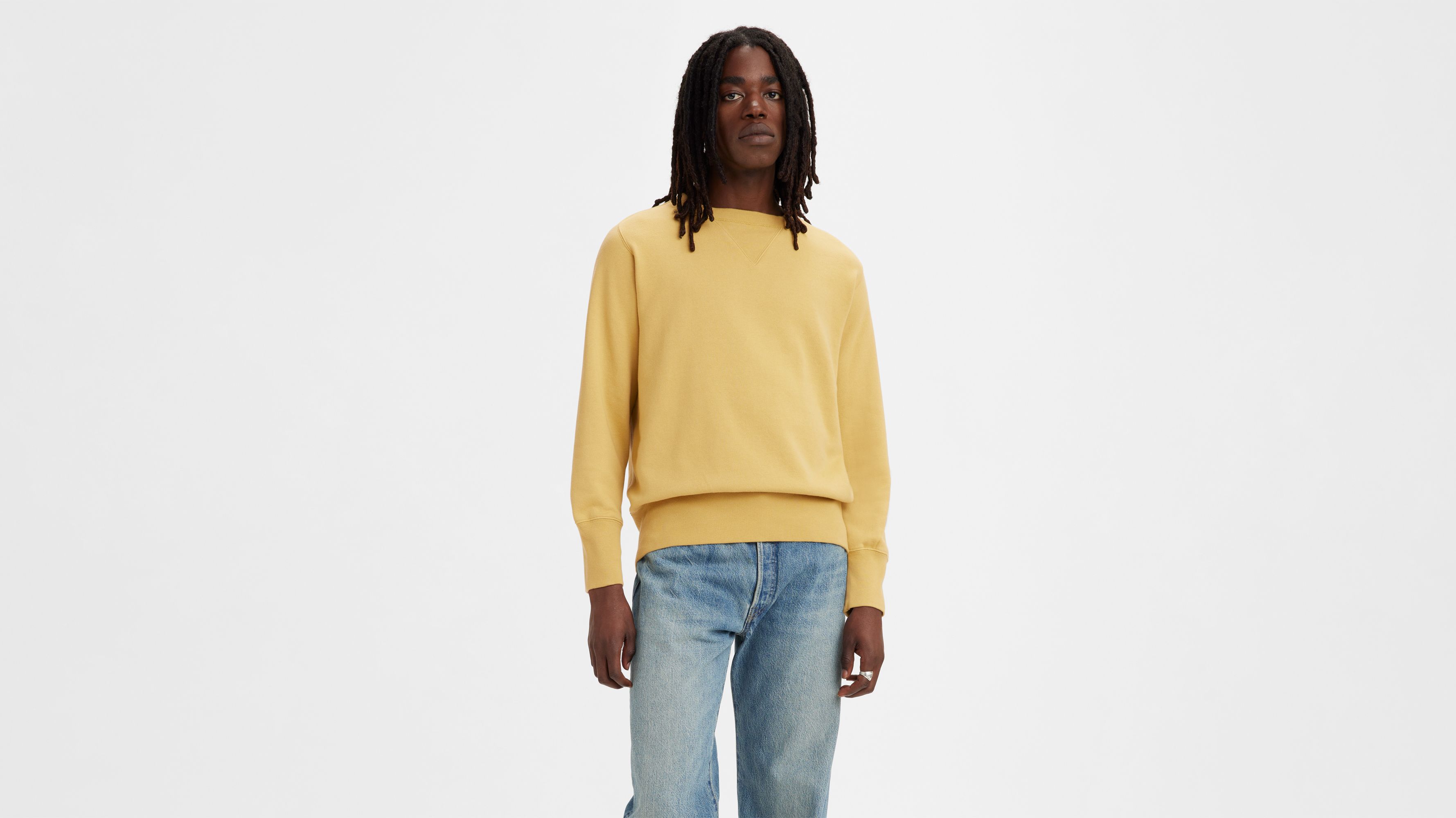 Levi's® Vintage Clothing Bay Meadows Sweatshirt - Yellow | Levi's® GB