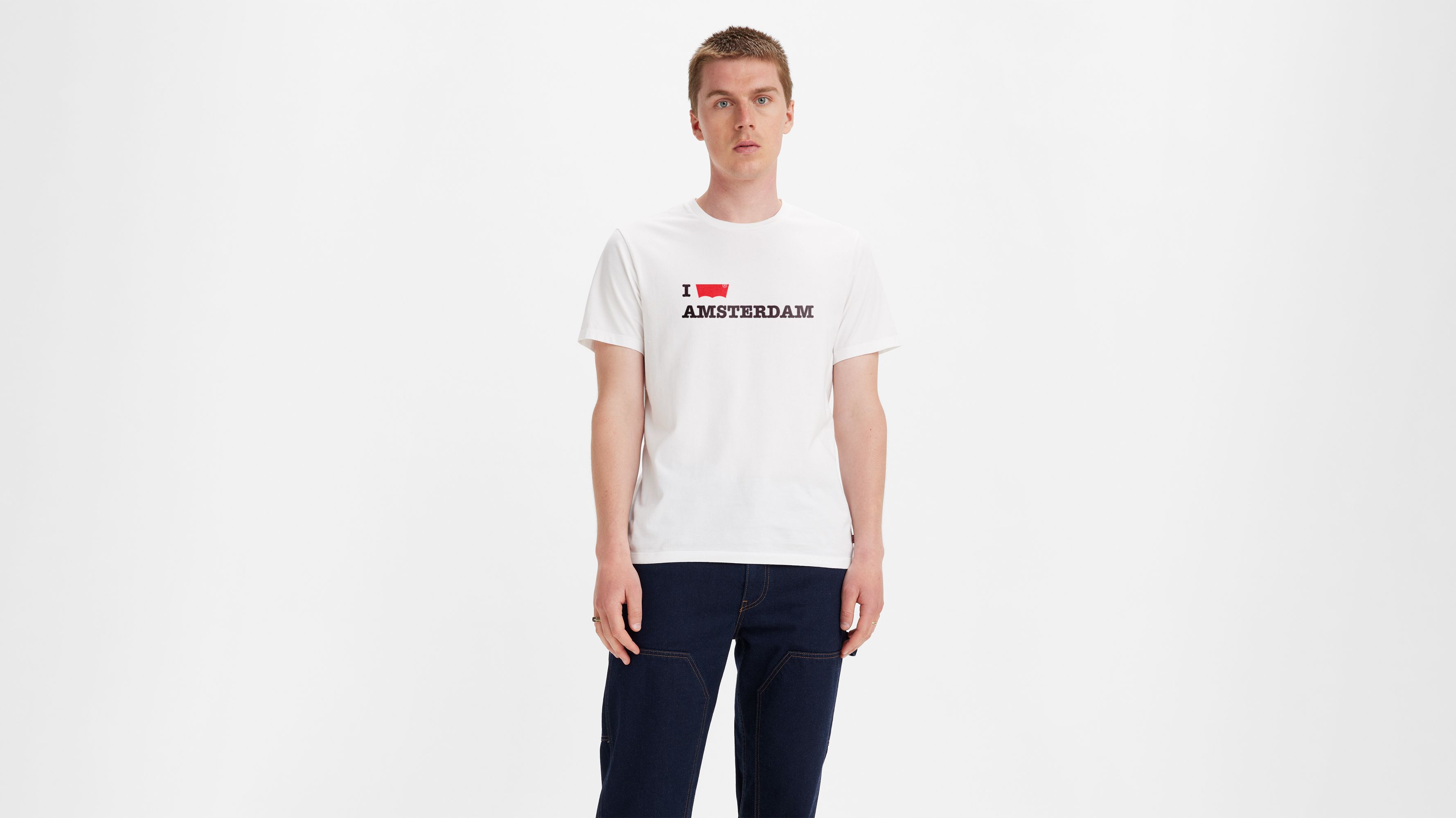 Destination Tee White Levi s AD