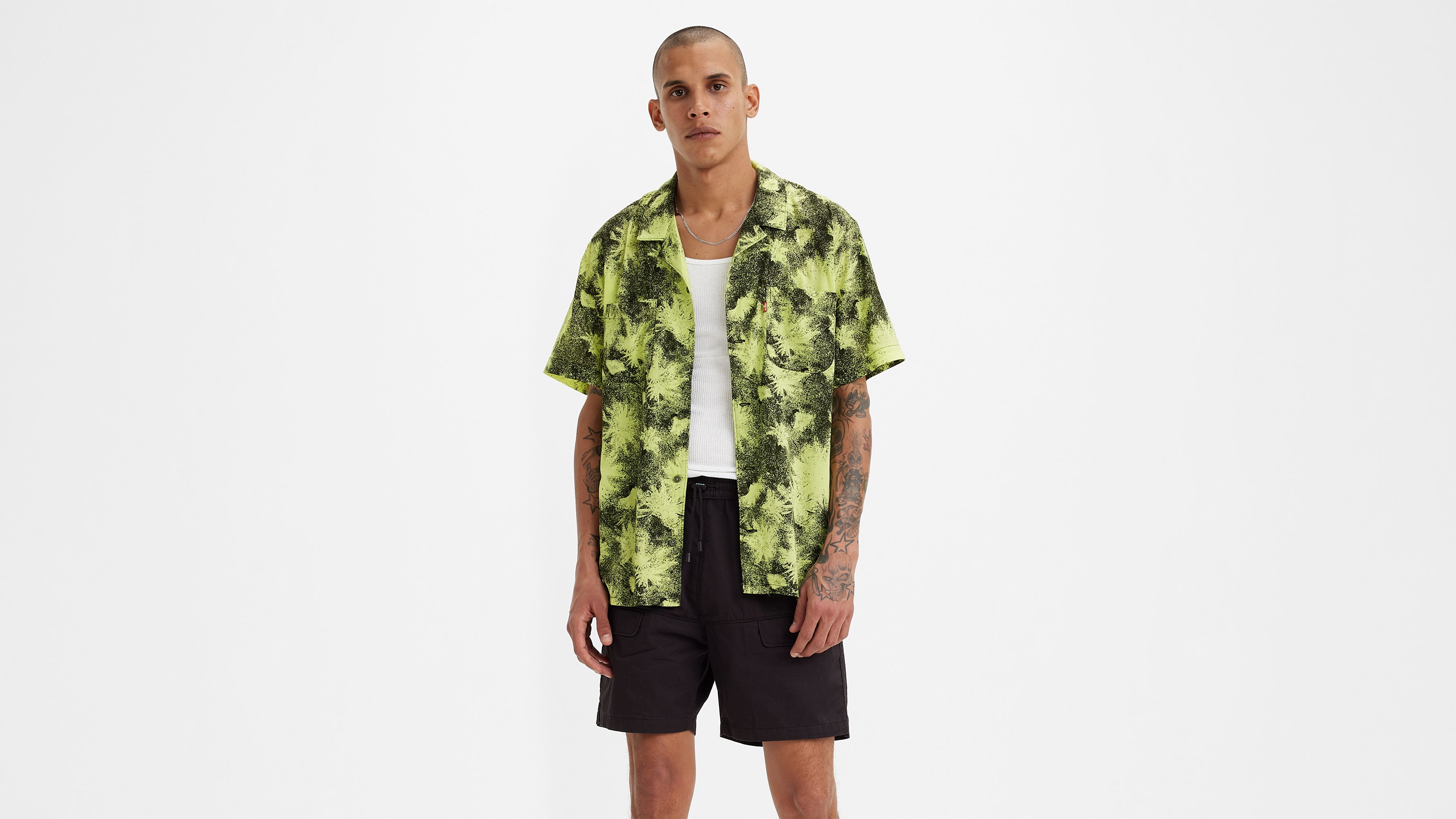Classic Camp Shirt Green Levi's® US