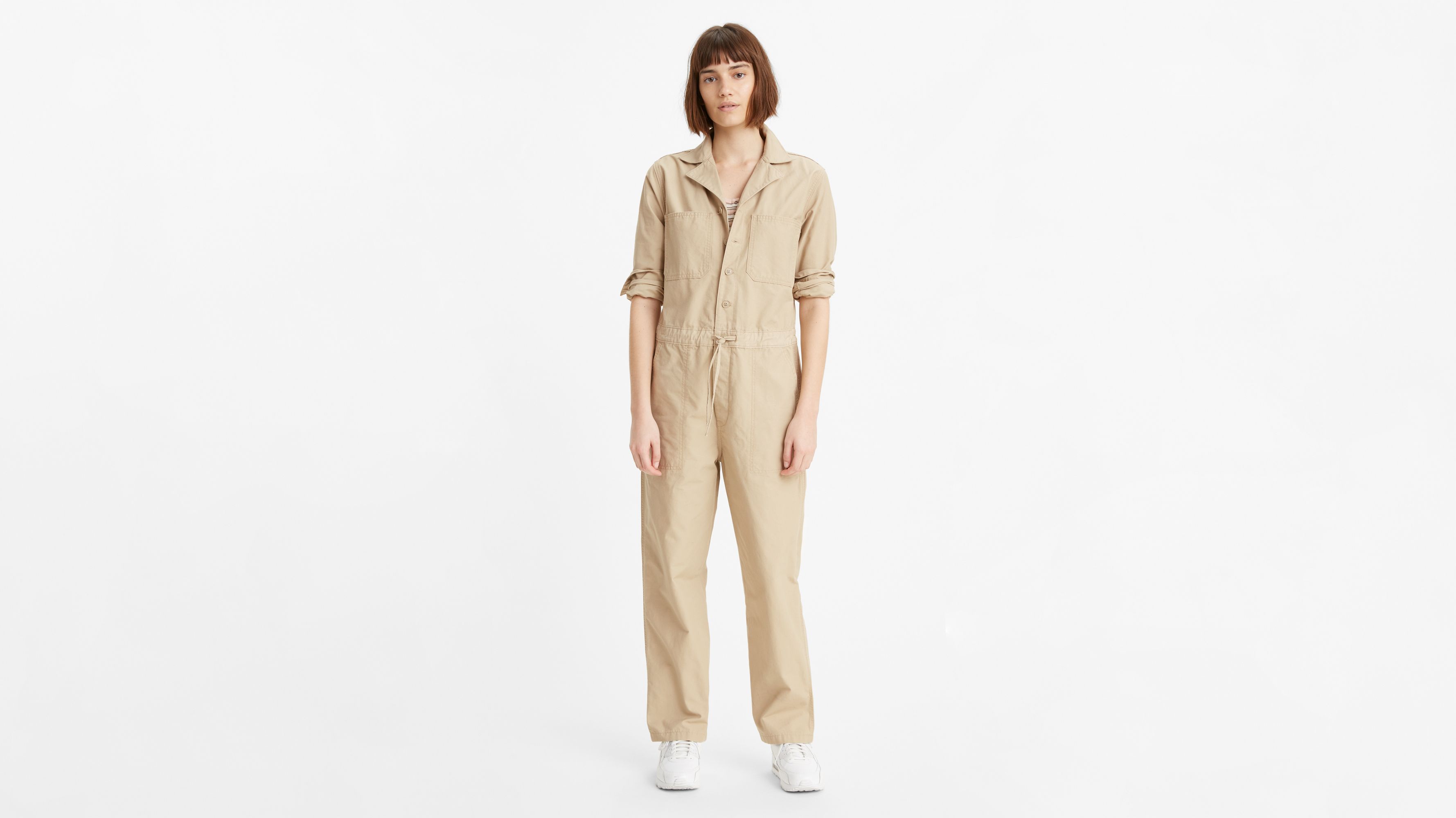 Utility Jumpsuit - White | Levi's® US