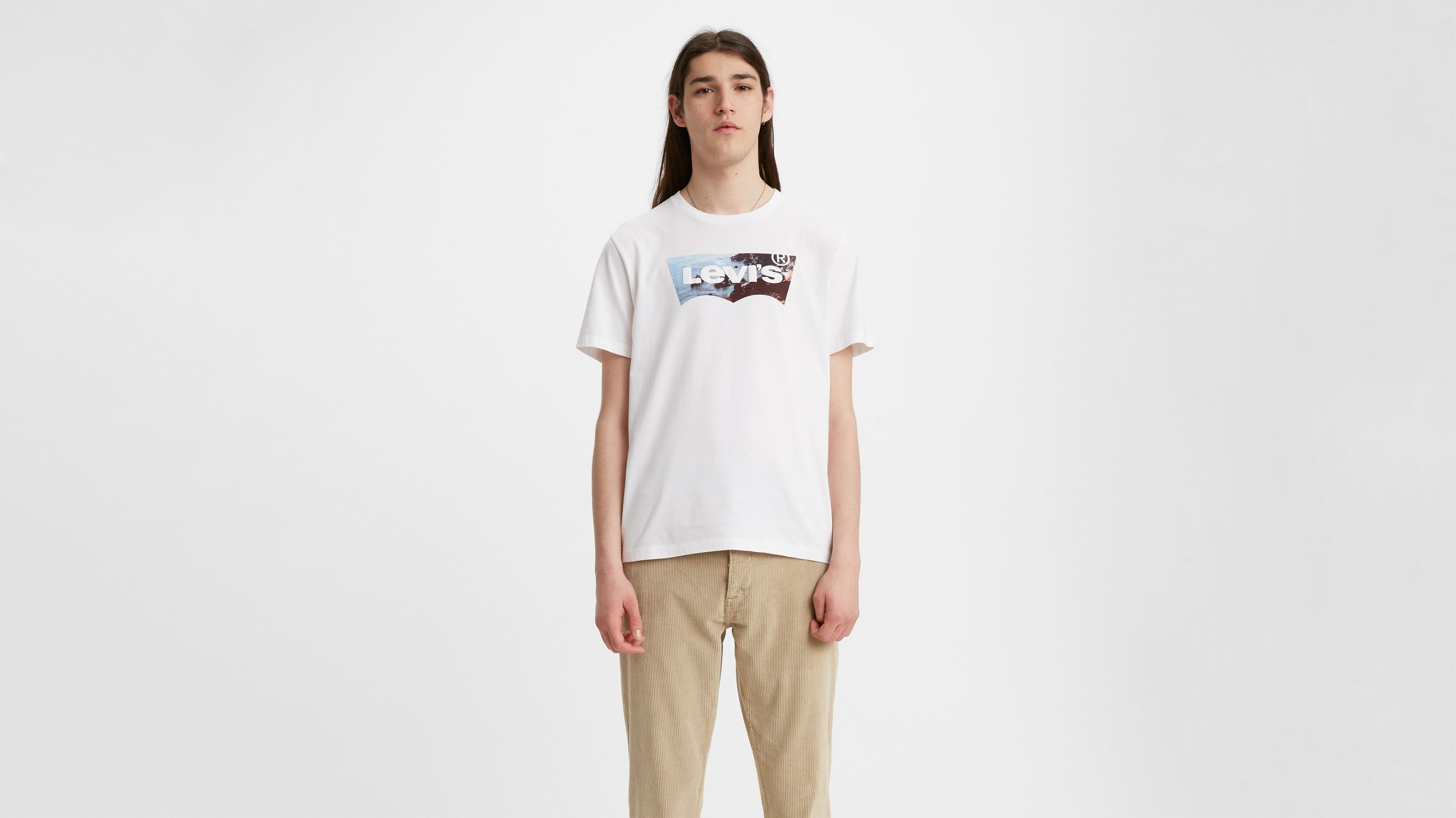 levi's housemark graphic tee