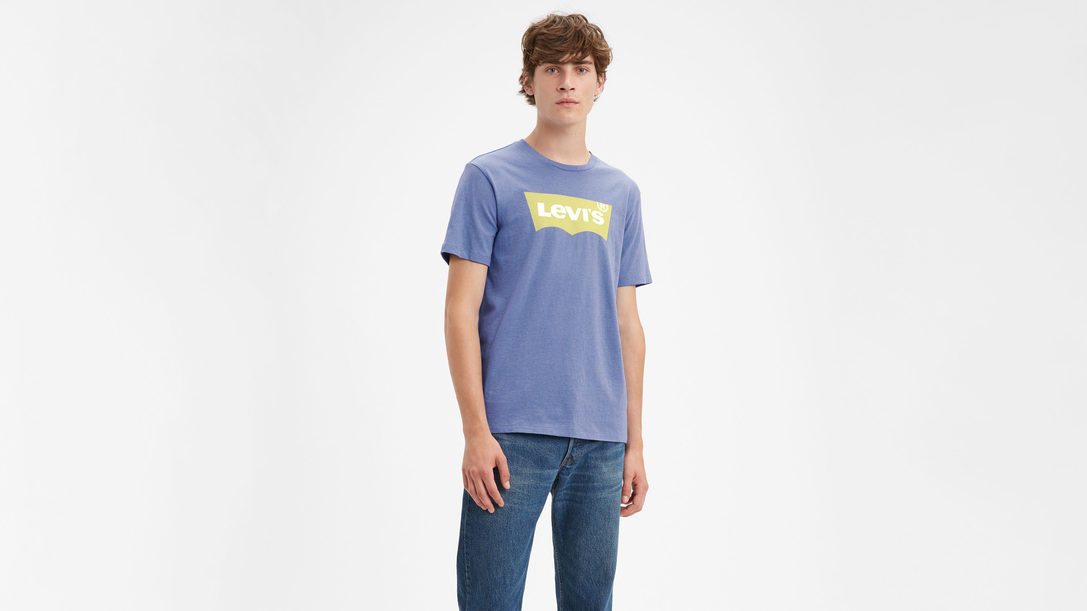 T shirt levis discount bleu