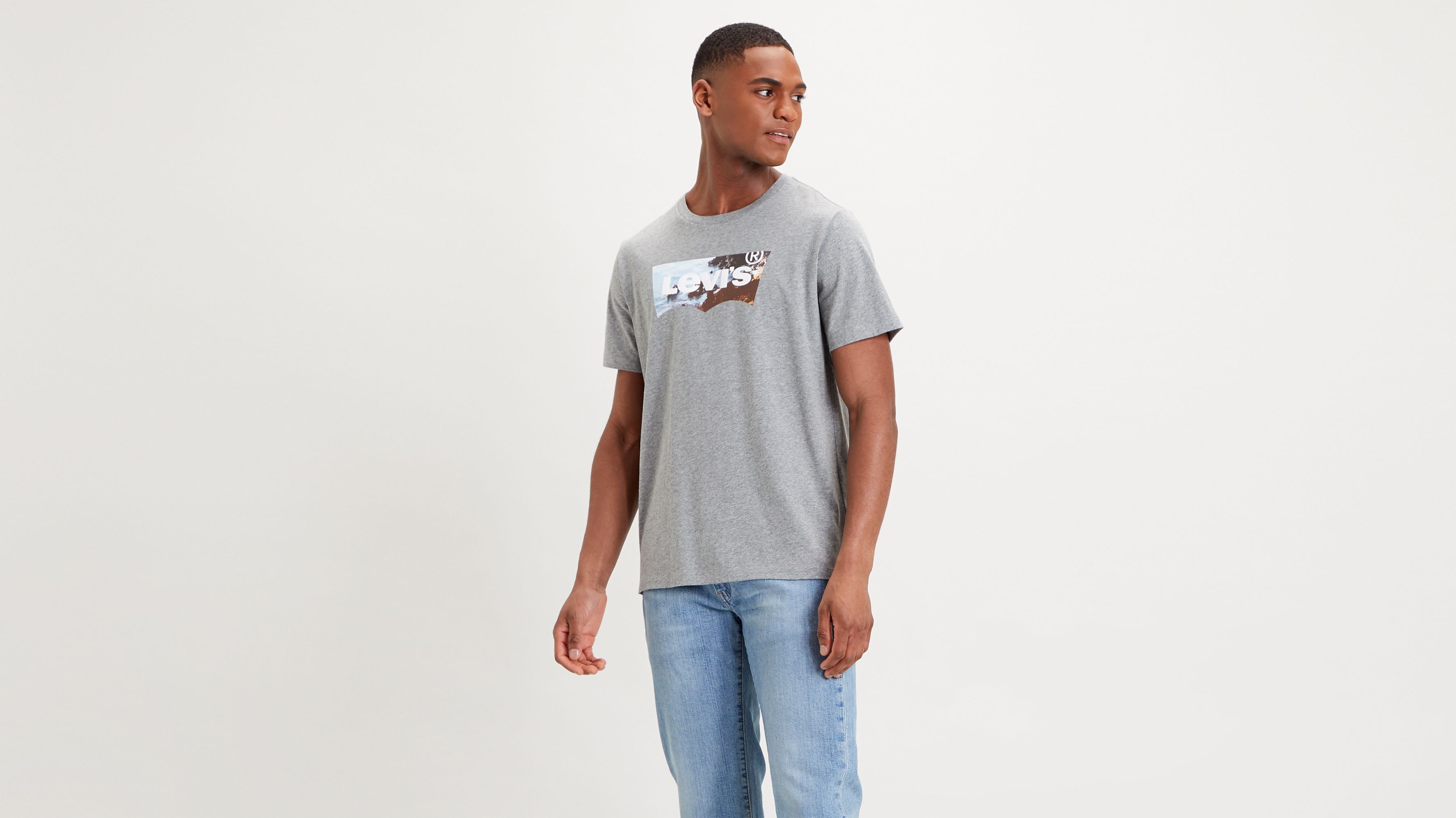 levi's housemark graphic tee