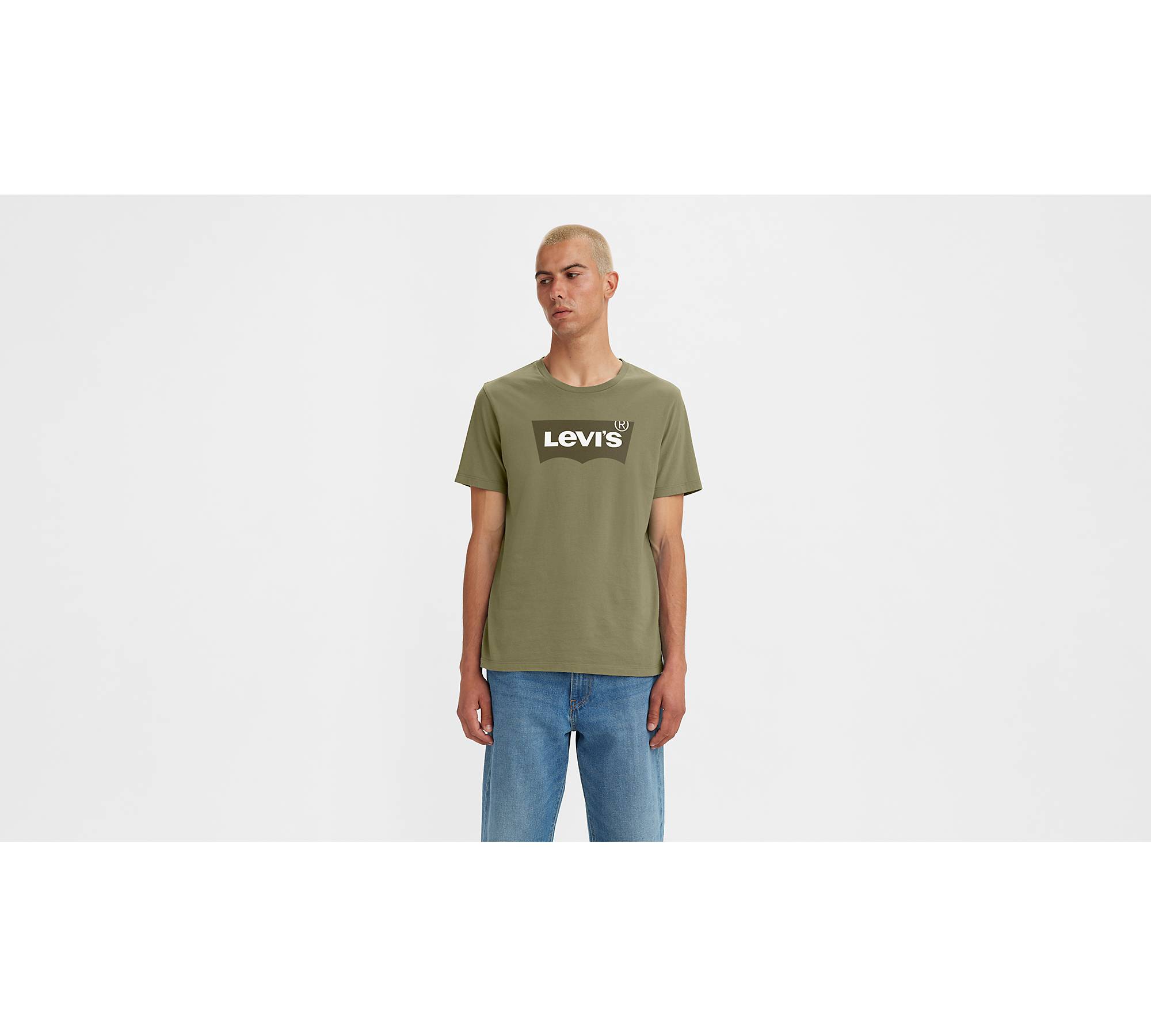 Levi's® Logo Graphic T-shirt - Green | Levi's® US