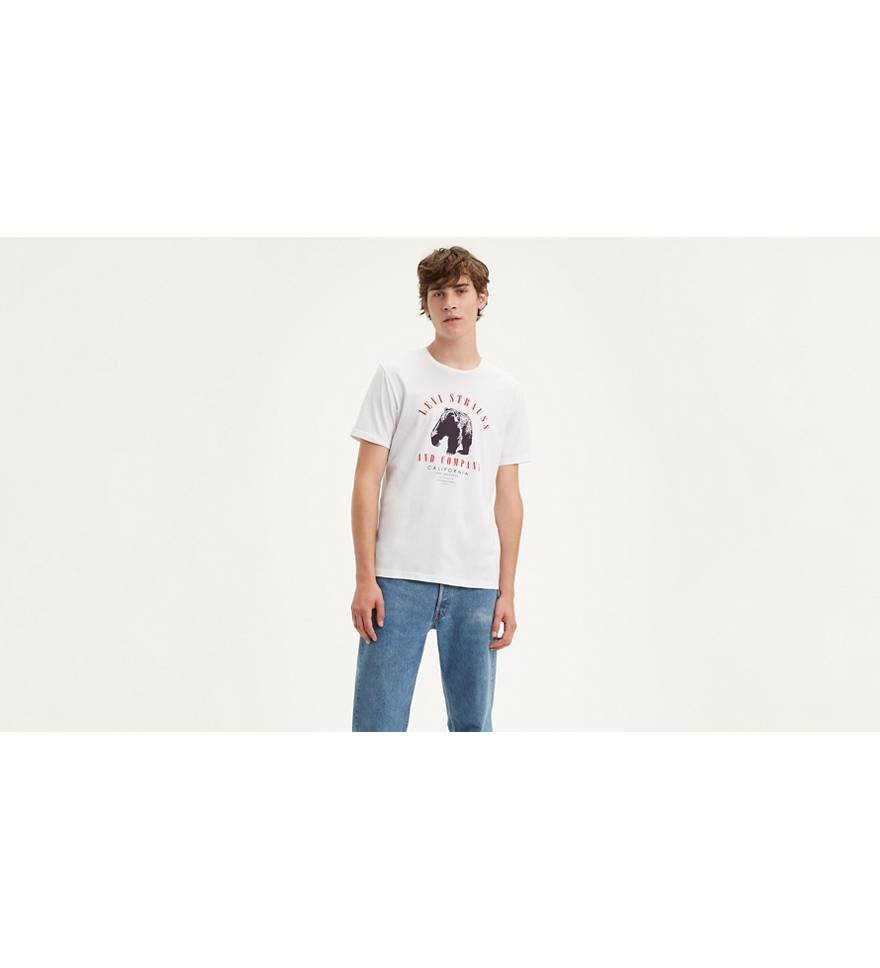 Graphic Set-in Shirt - White | Levi's® US