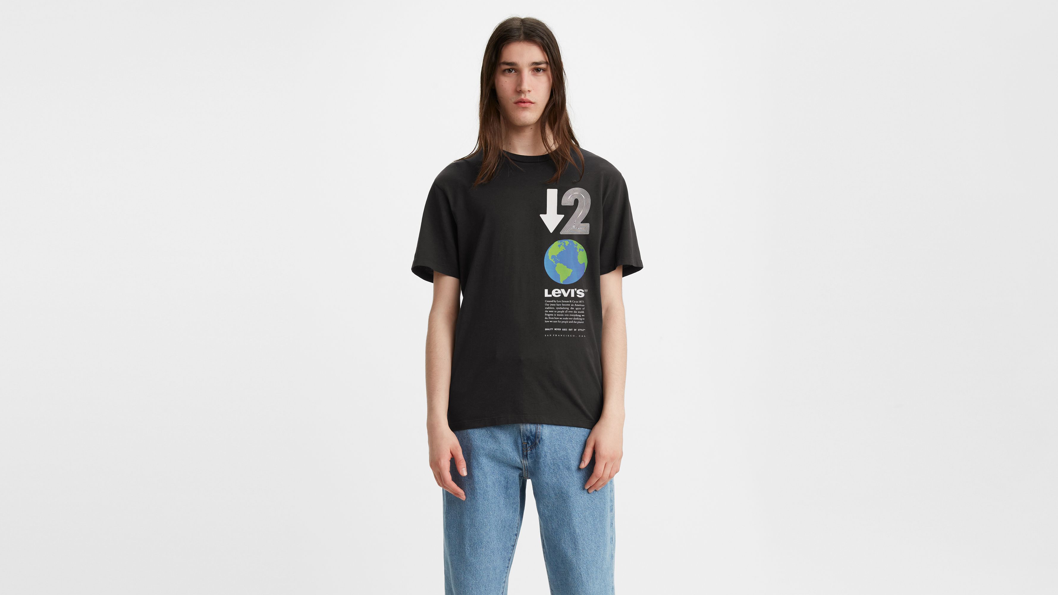 Graphic Crewneck Tee Shirt 1