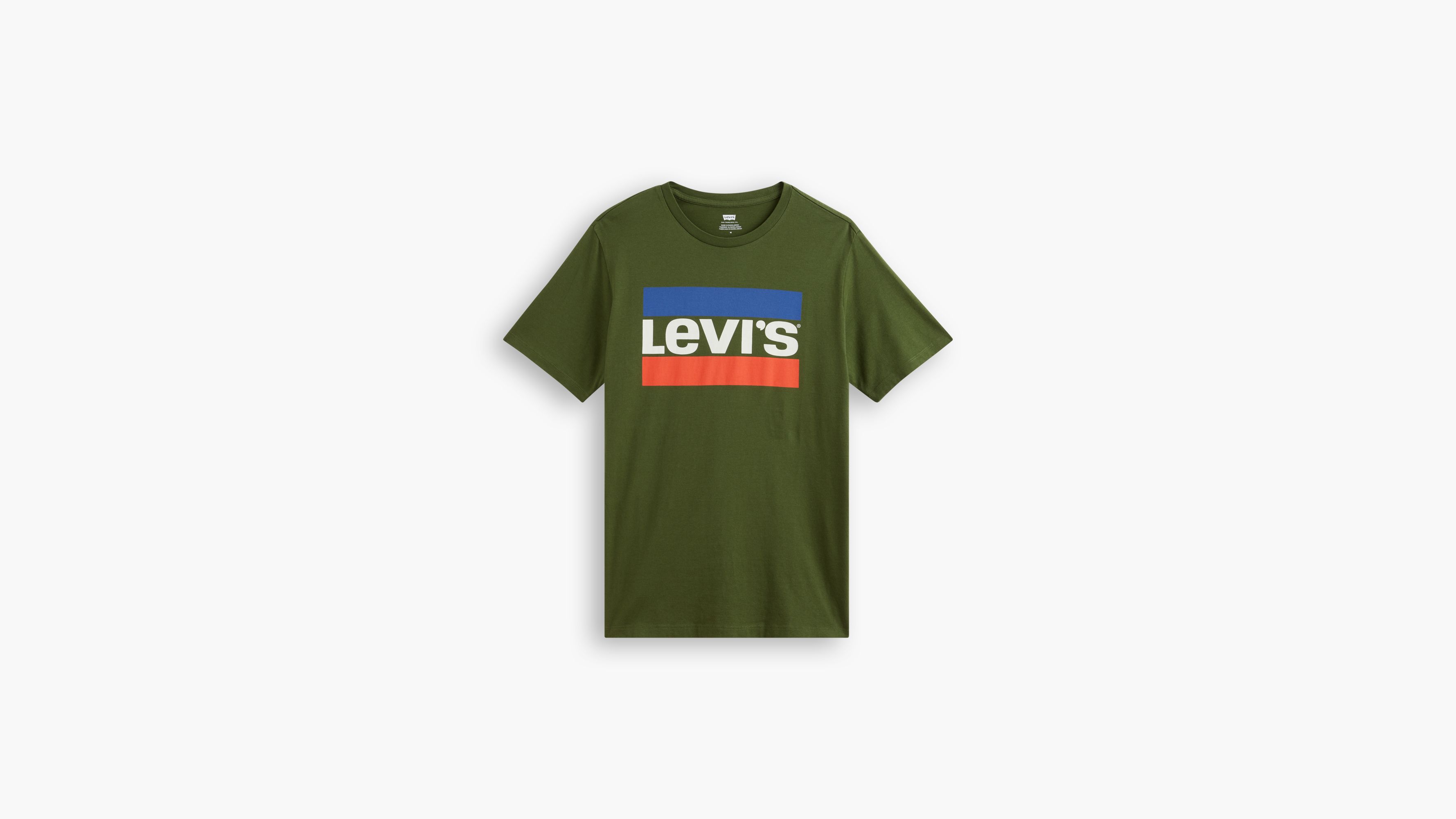 levis t shirt green