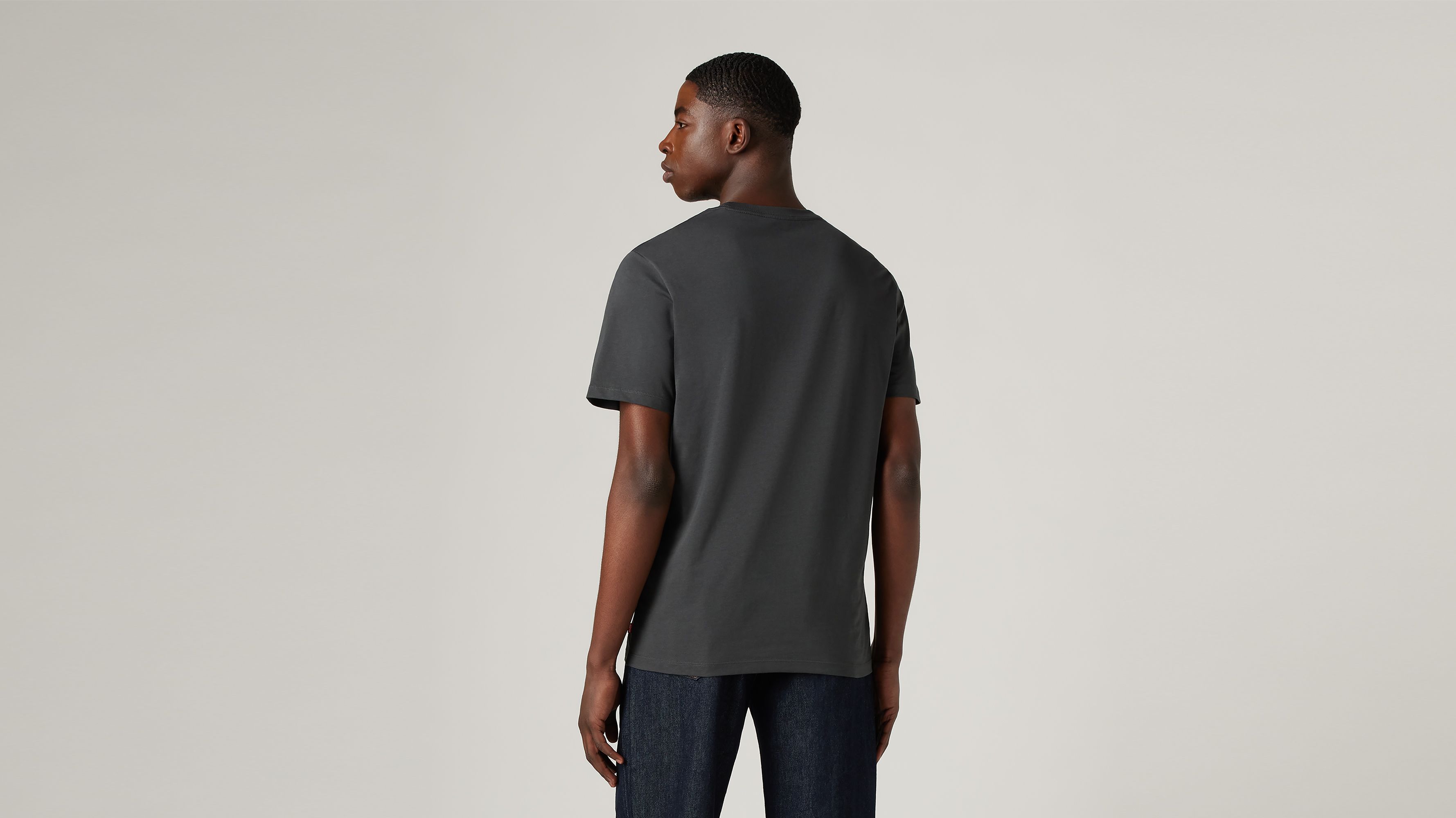 T-shirt med rund hals och tryck 2