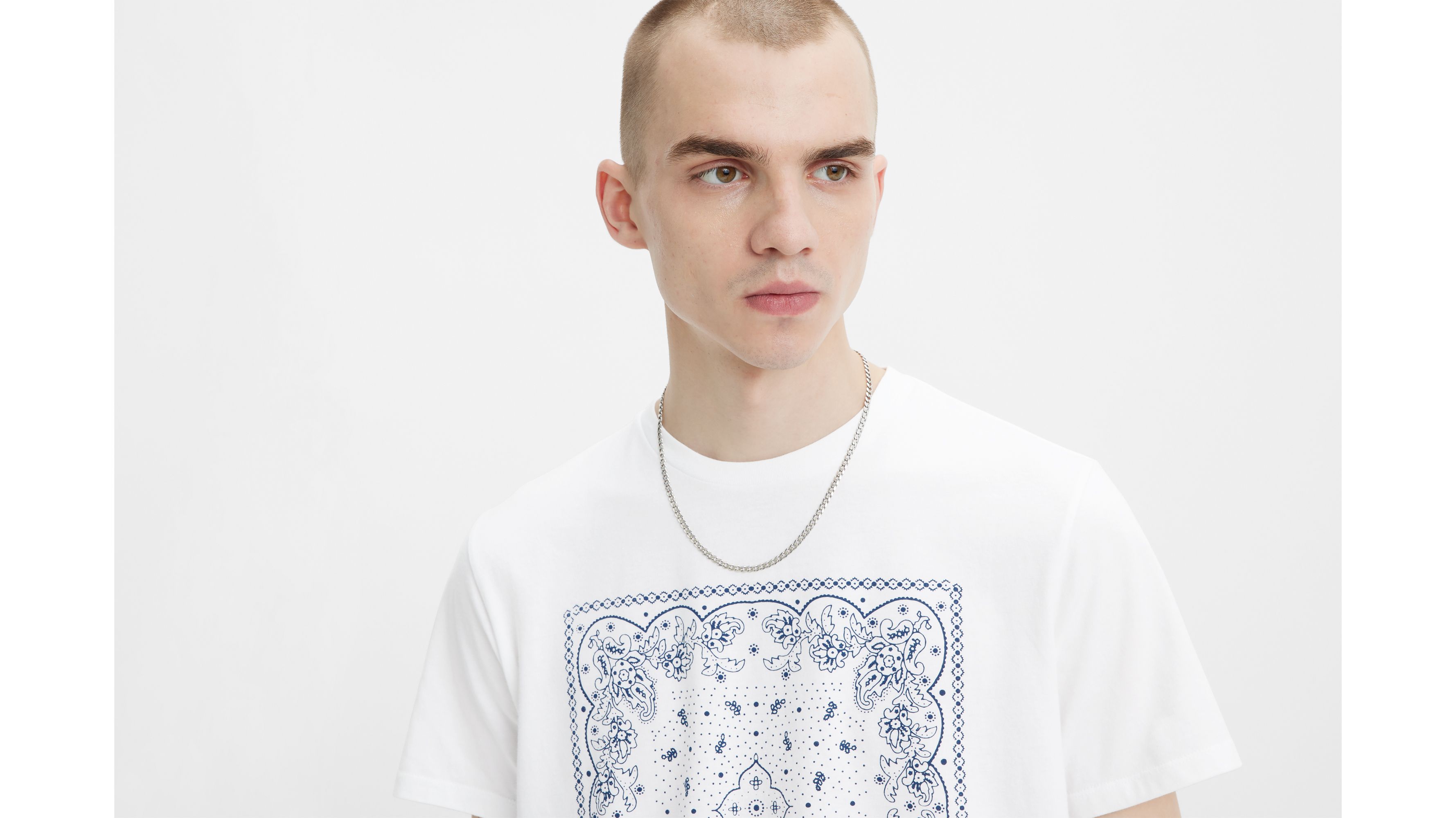 Loewe Logo-embroidered Cotton T-shirt in White for Men