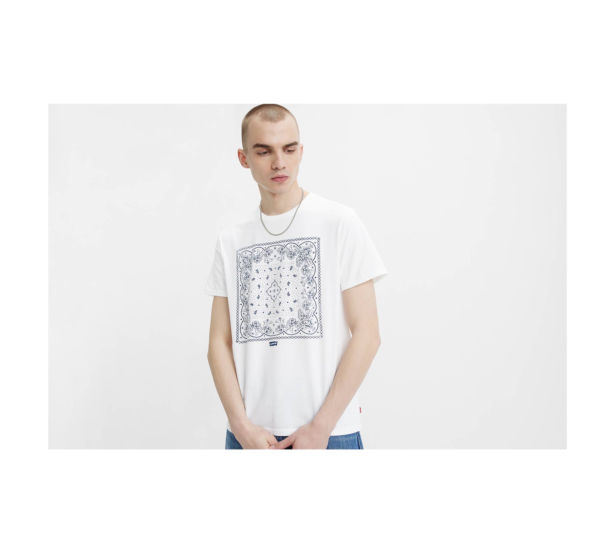 Grafik-t-shirt Mit Rundhalsausschnitt - Weiß | Levi\'s® DE | T-Shirts