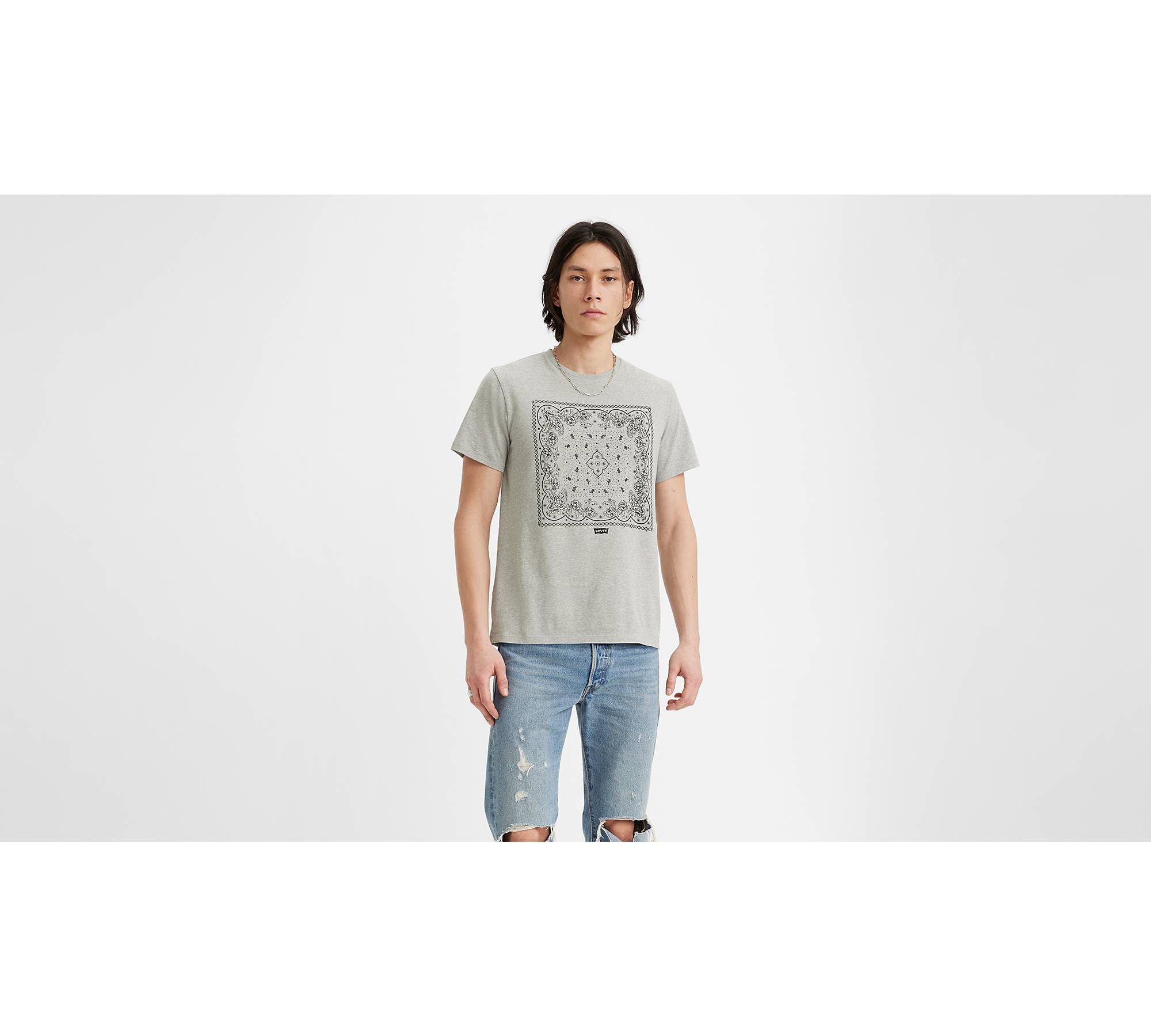 Grey T-shirt Graphic | Levi\'s® - US Classic