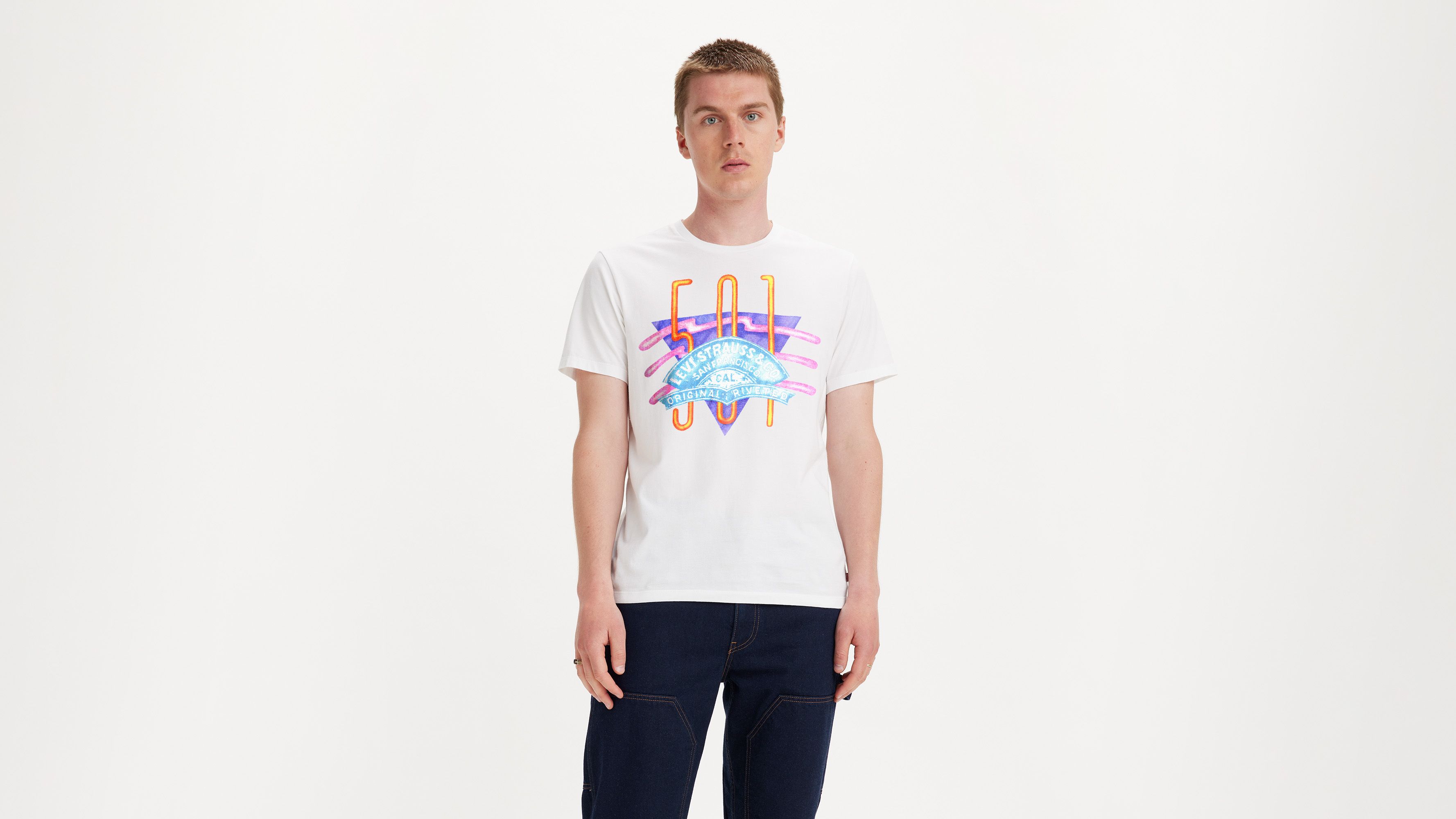 Graphic Crewneck Tee - White | Levi&rsquo;s® NL