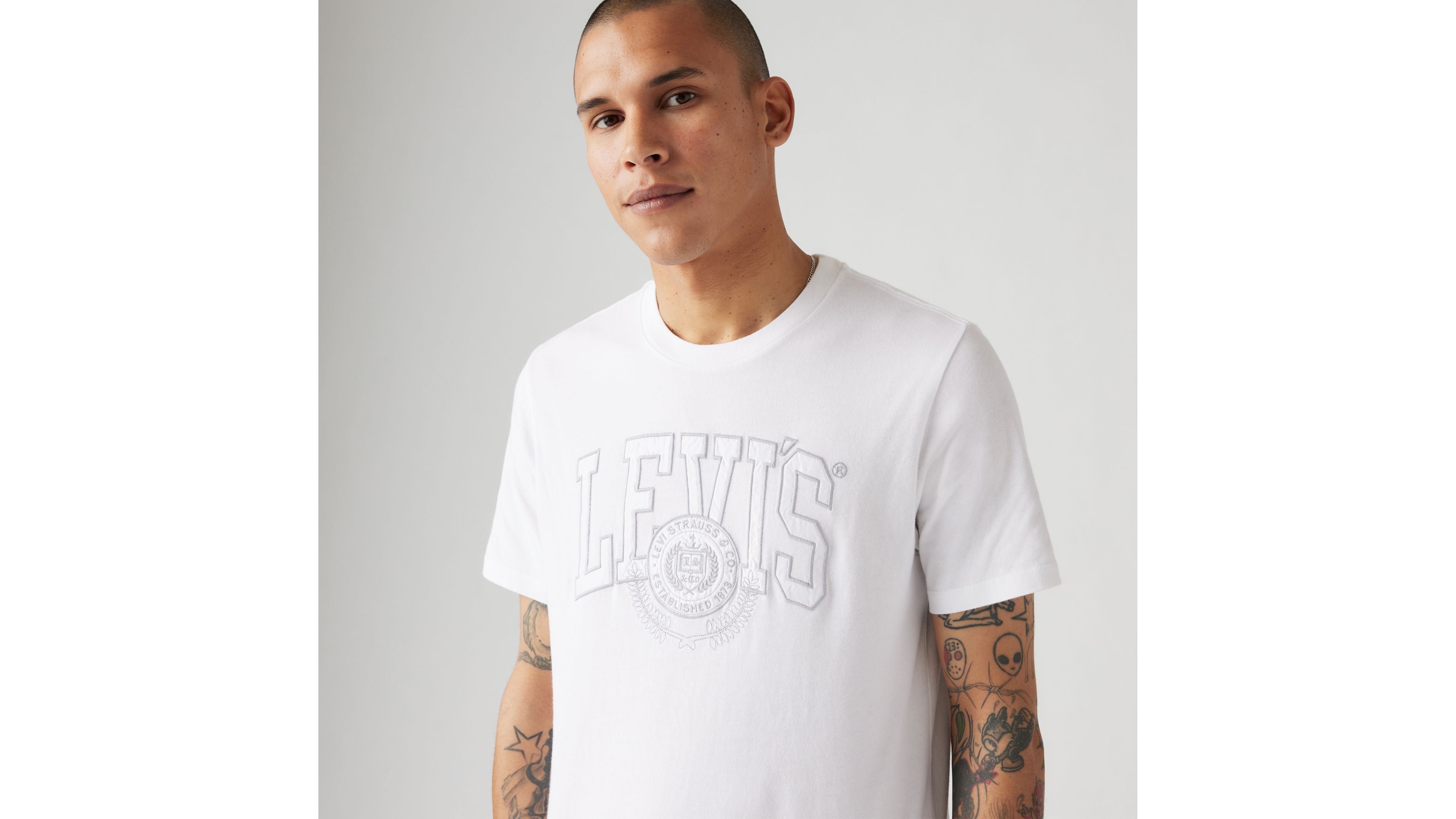 thumbnail image 2 of Emmiol Men S Vintage Wash Cross Graphic Tee 2 of 12