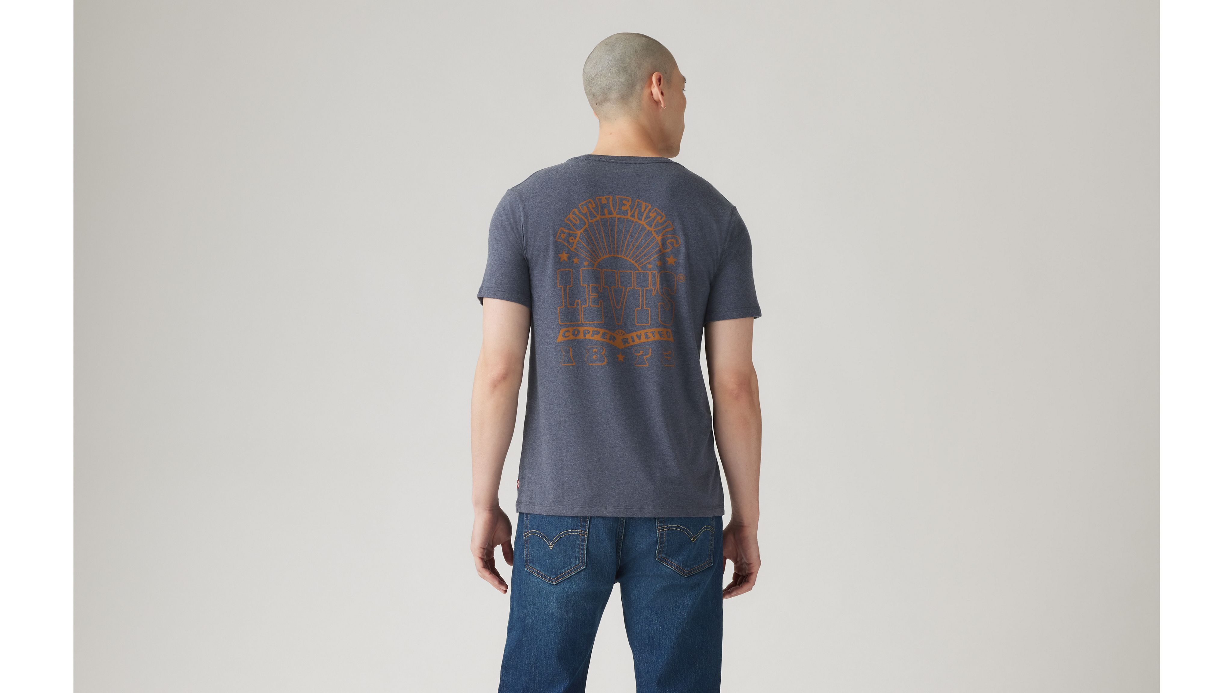 Levi's Classic Graphic T-shirt In Blue