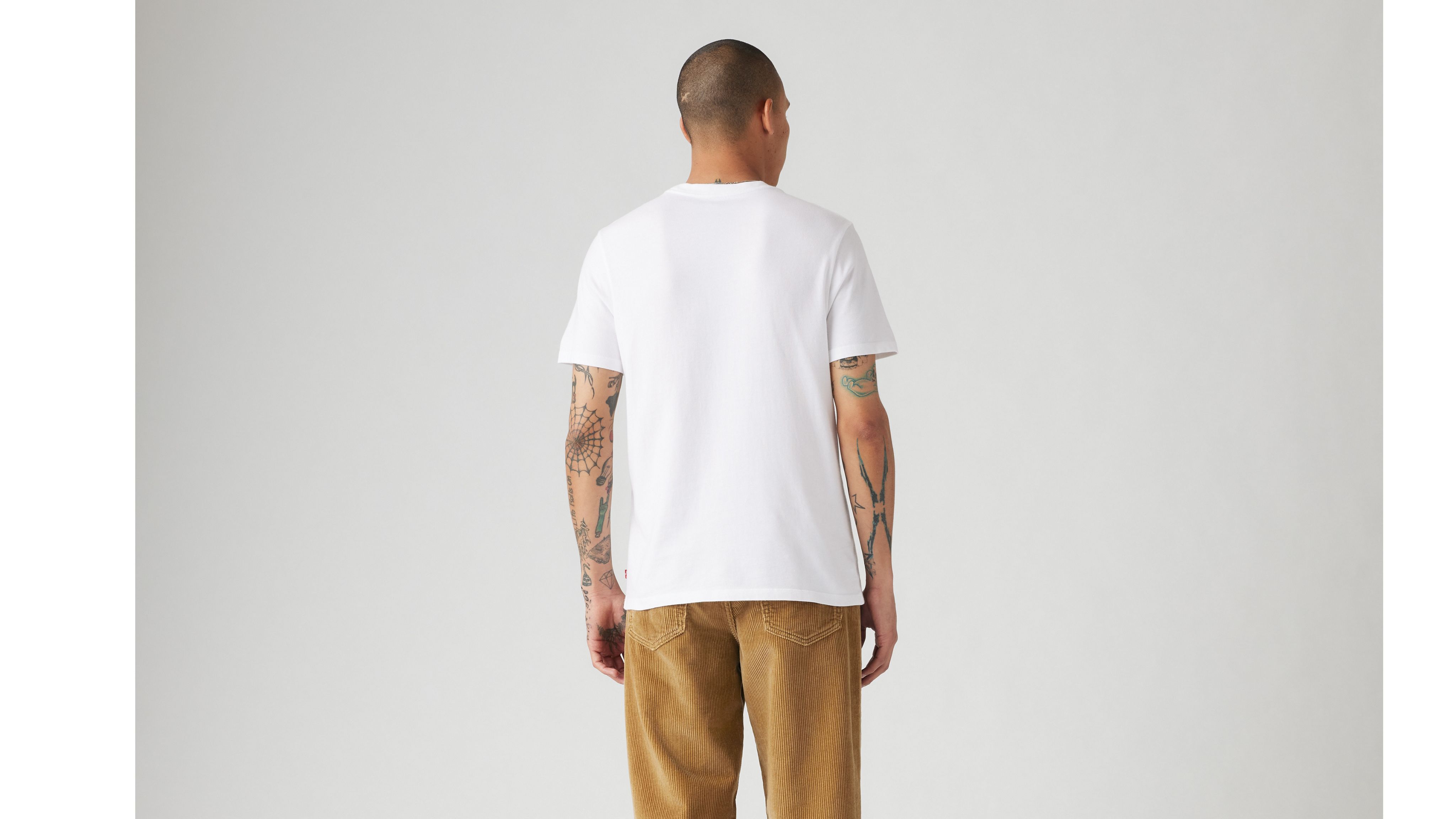 Graphic T-shirt met ronde hals 3