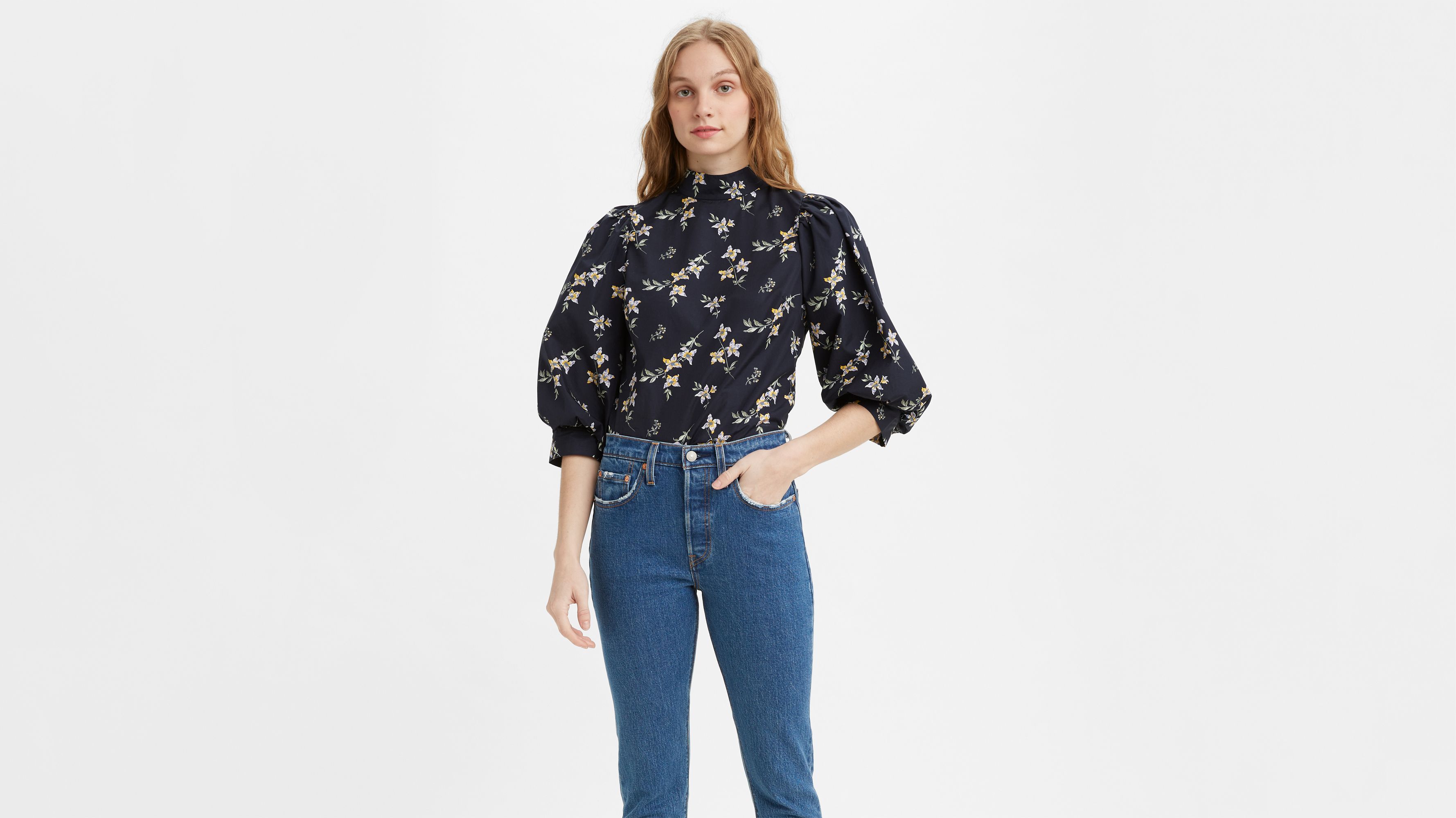 levi's posey blouse