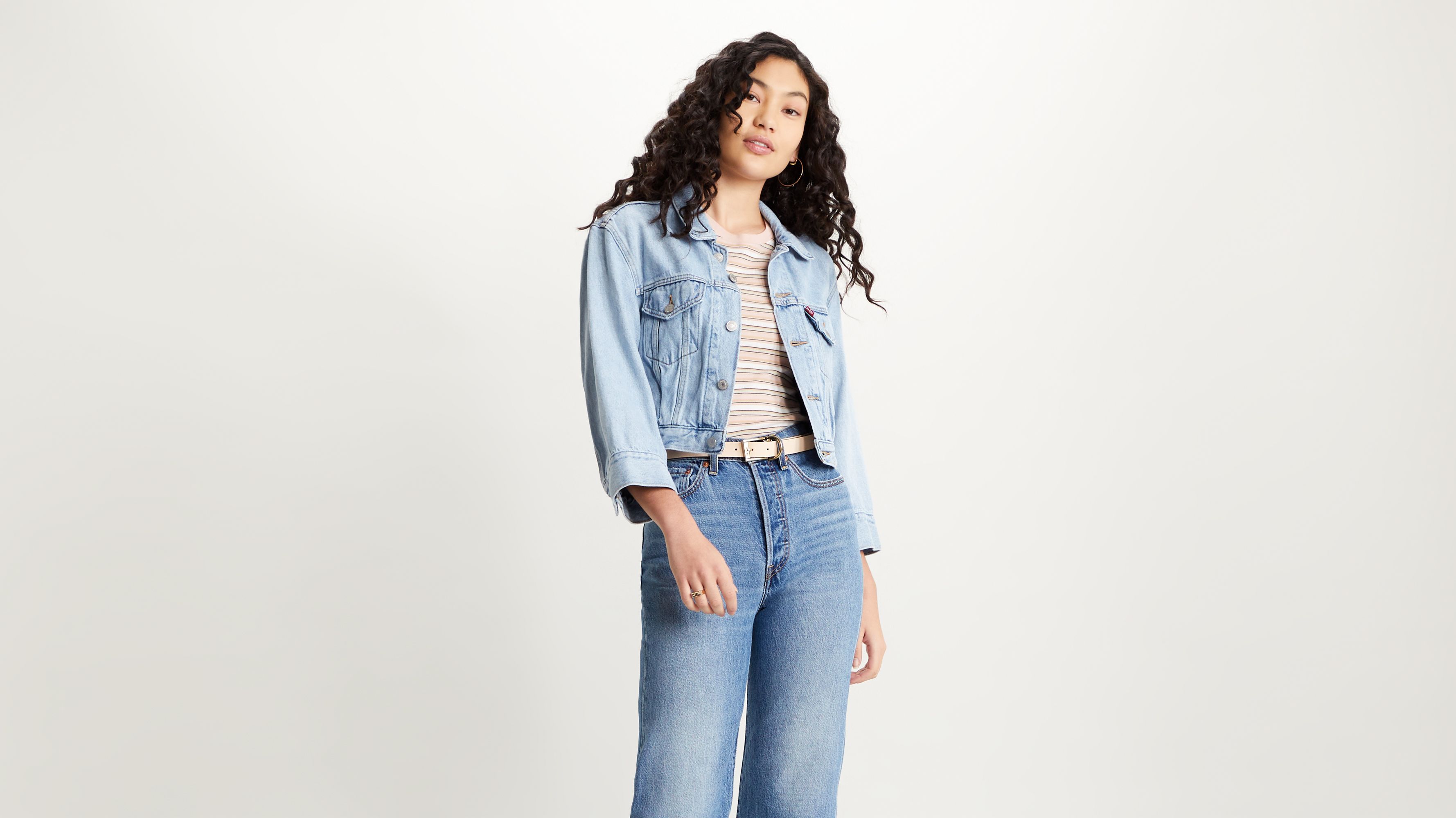 Loose Fit Trucker Jacket 1