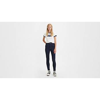 Levi's Womens Mile High Super Skinny Toronto Tears 33 30 at  Women's  Jeans store
