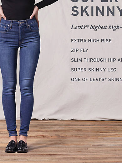 Victor Beraadslagen Doorzichtig Mile High Super Skinny Women's Jeans - Medium Wash | Levi's® US
