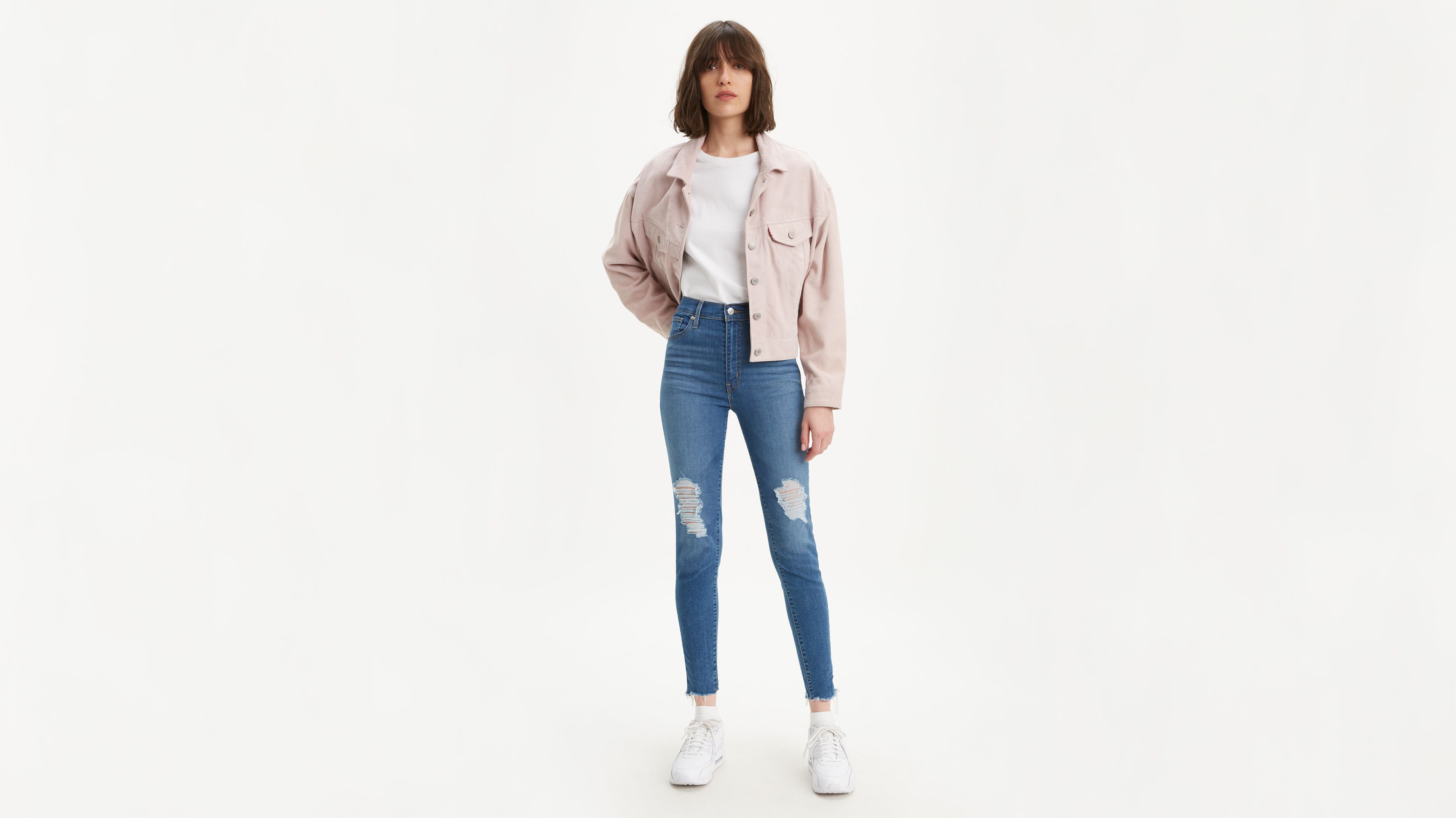 levis super skinny mile high jeans