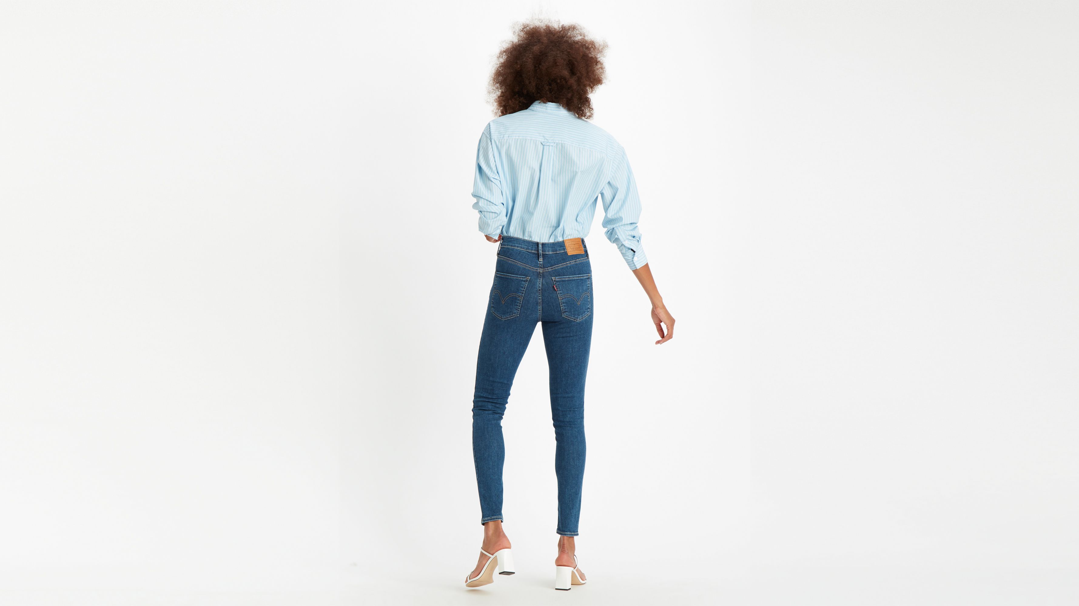 levi's premium mile high super skinny