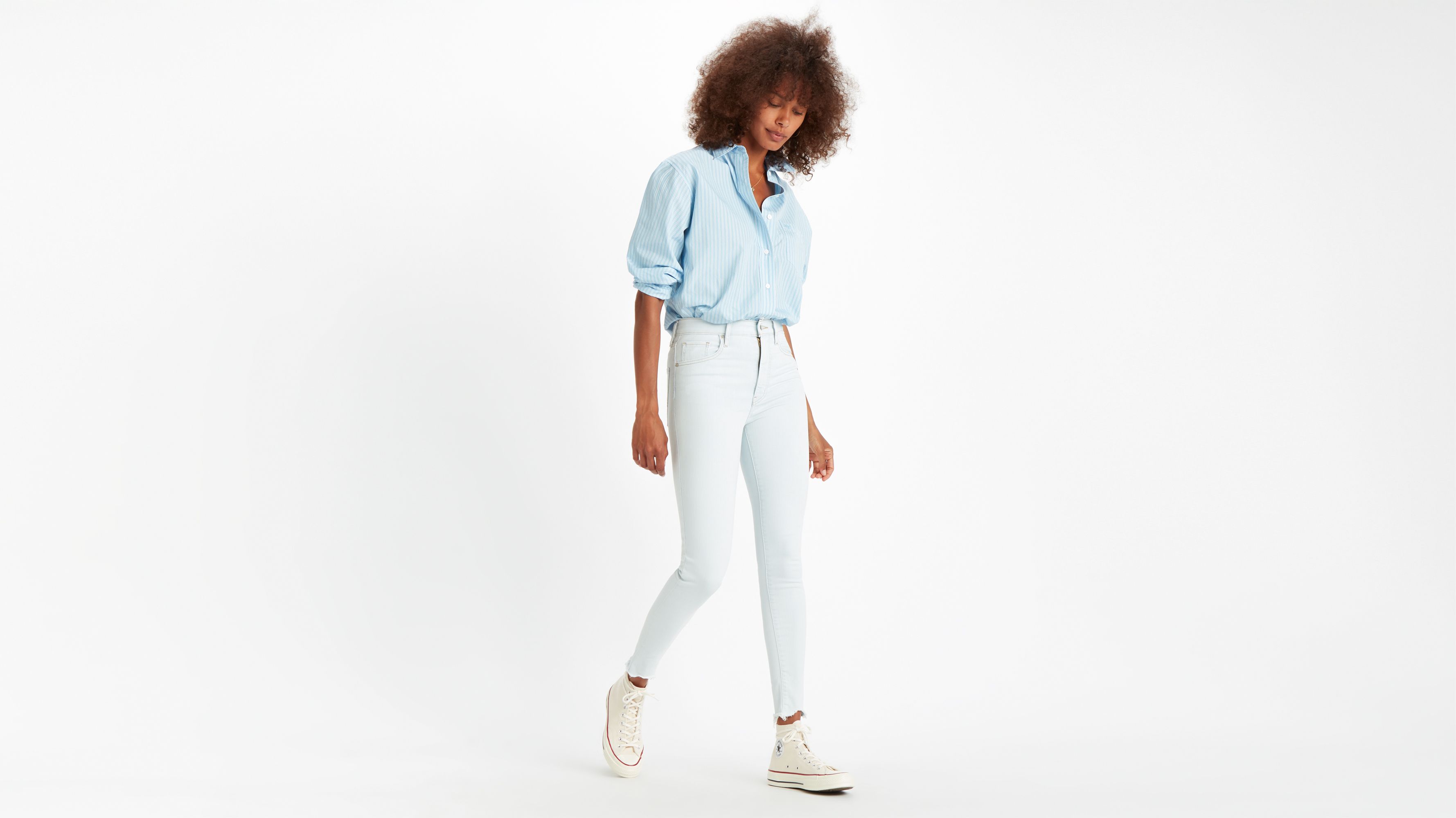 levi's mile high skinny unbasic blue