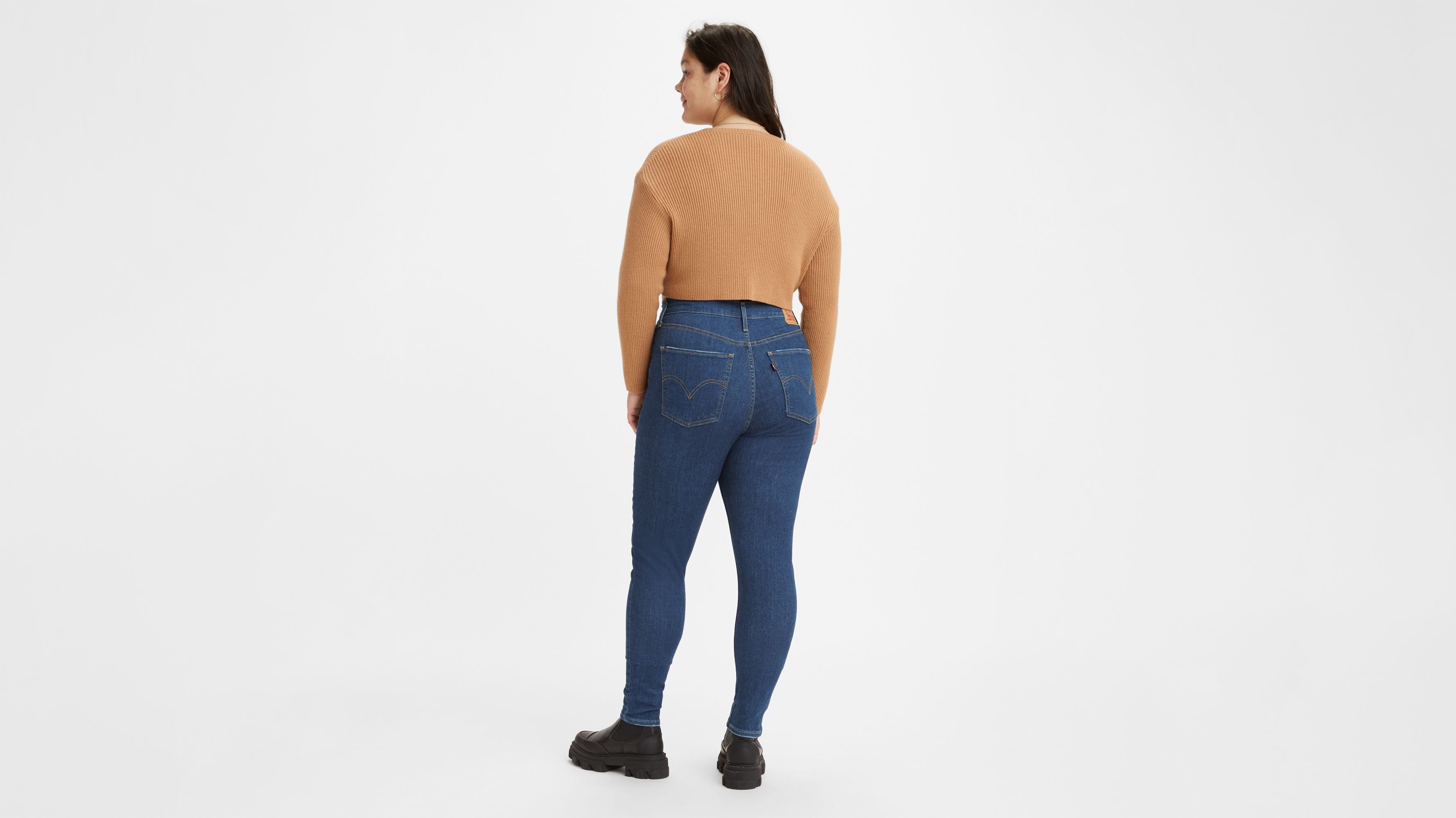 Jean Levi's Mujer Mile High Super Skinny (Azul) 👖🔵