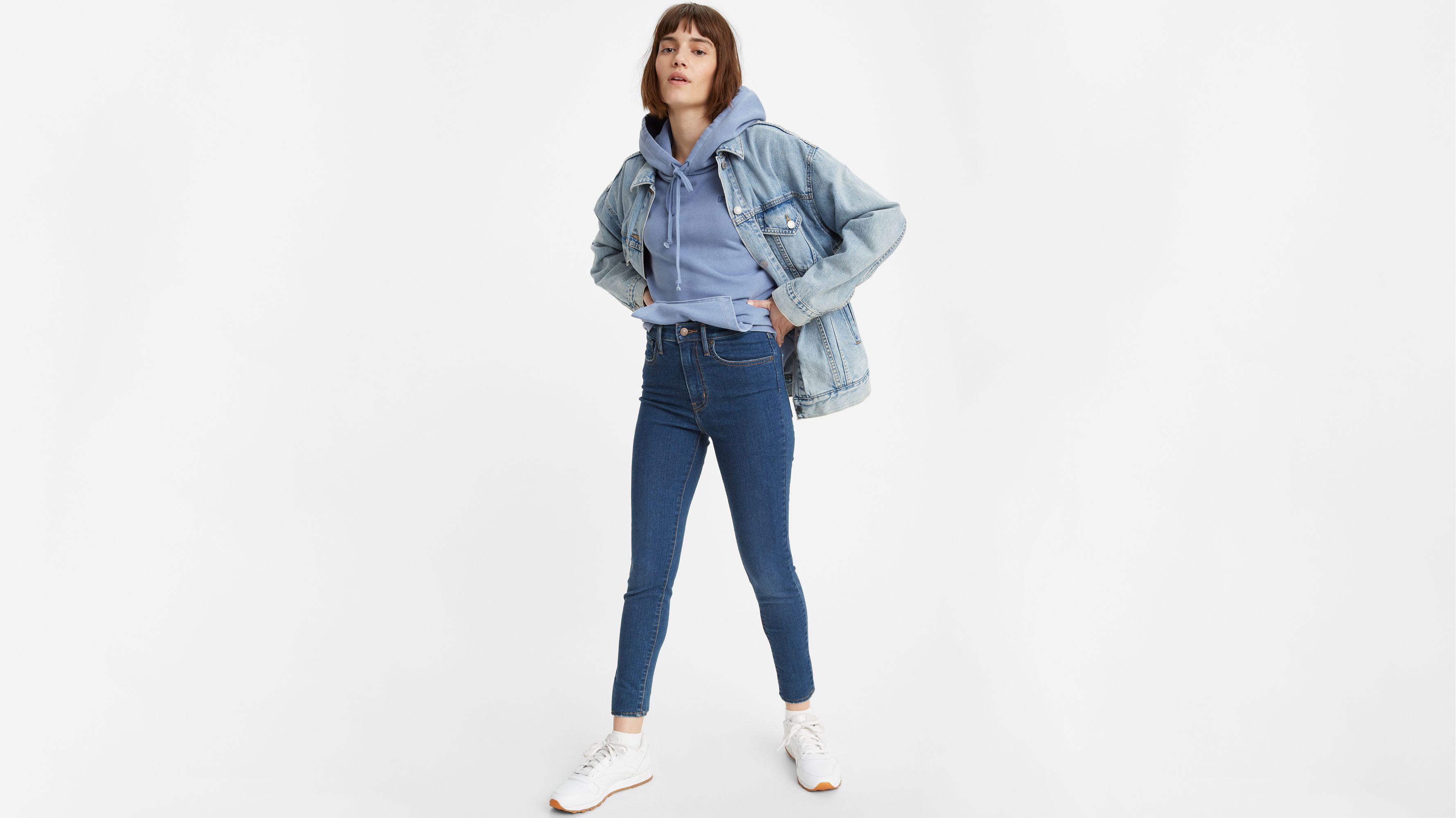 Mile High Super Skinny Jeans - Blue | Levi's® GR