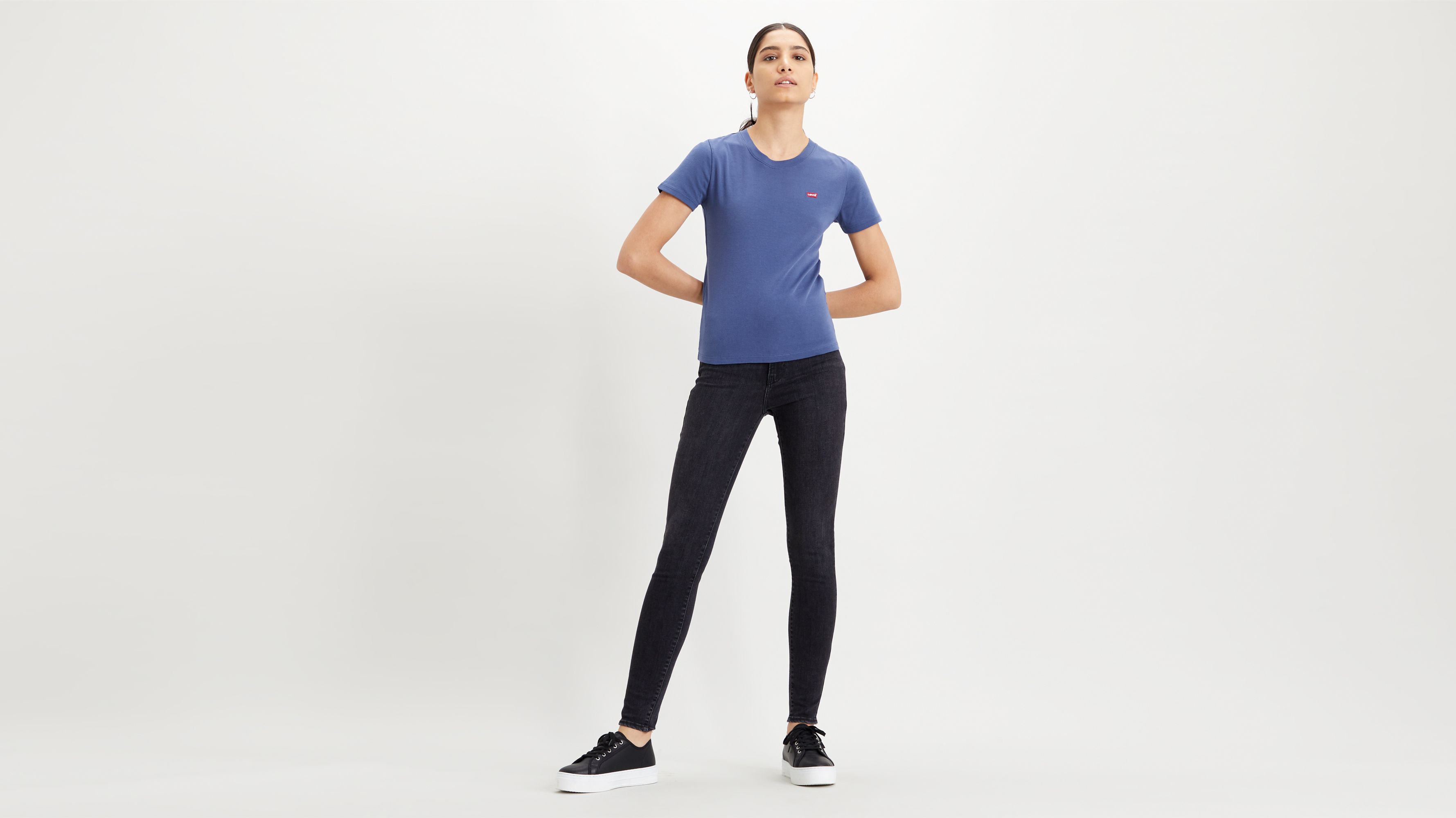 Mile High Super Skinny Women's Jeans - Black | Levi's® US