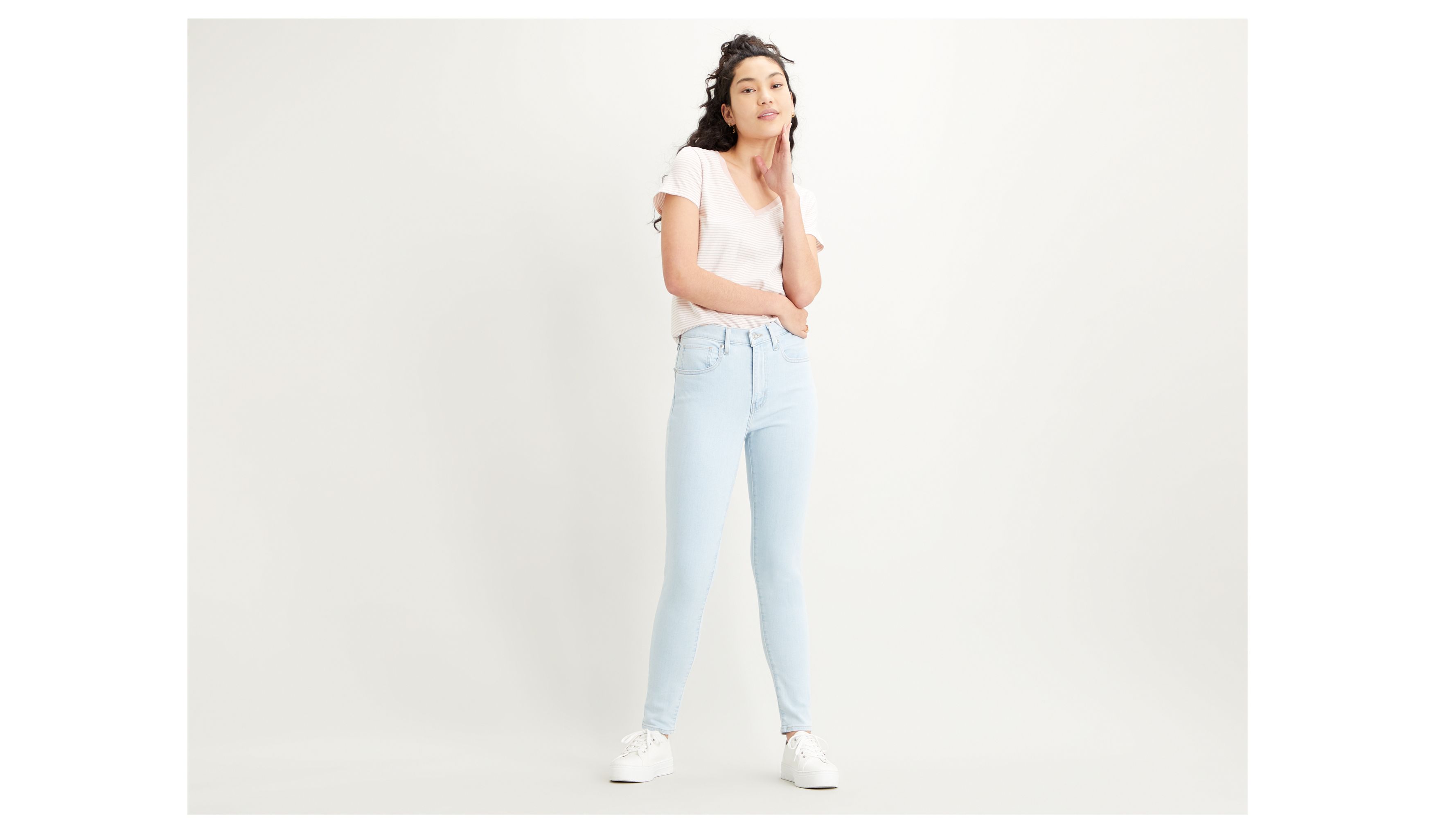 levi's mile high light blue