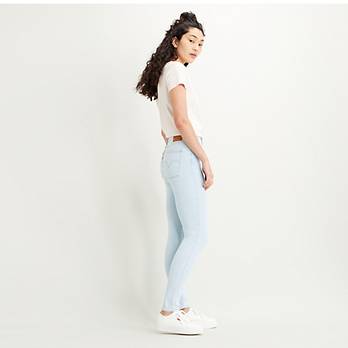 Jättehöga supersmala jeans 2