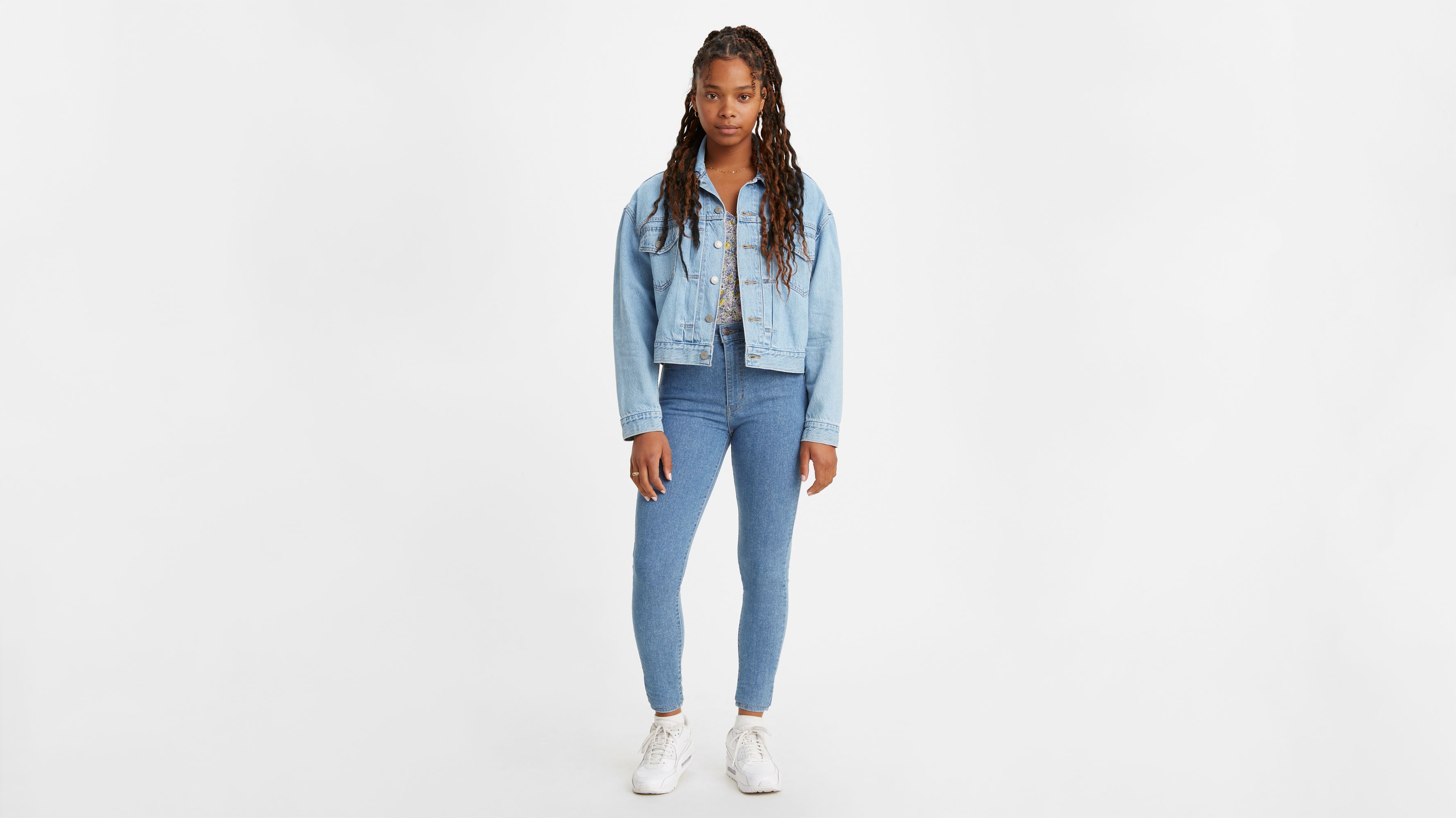 levi's jeans mile high super skinny